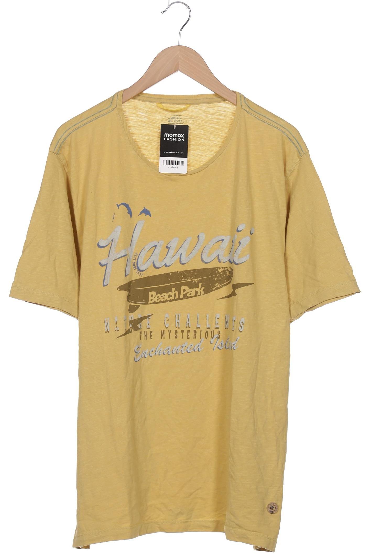 

camel active Herren T-Shirt, gelb, Gr. 56