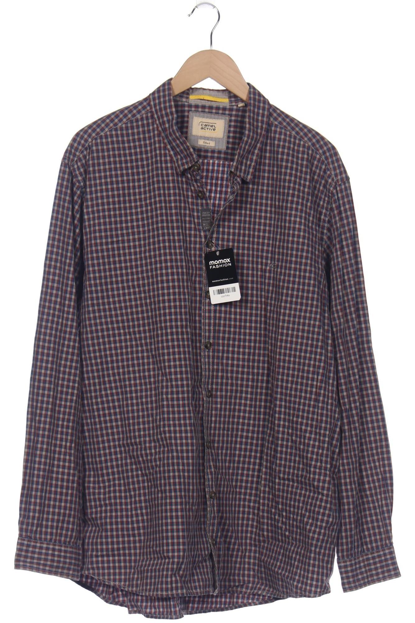 

camel active Herren Hemd, grau, Gr. 58