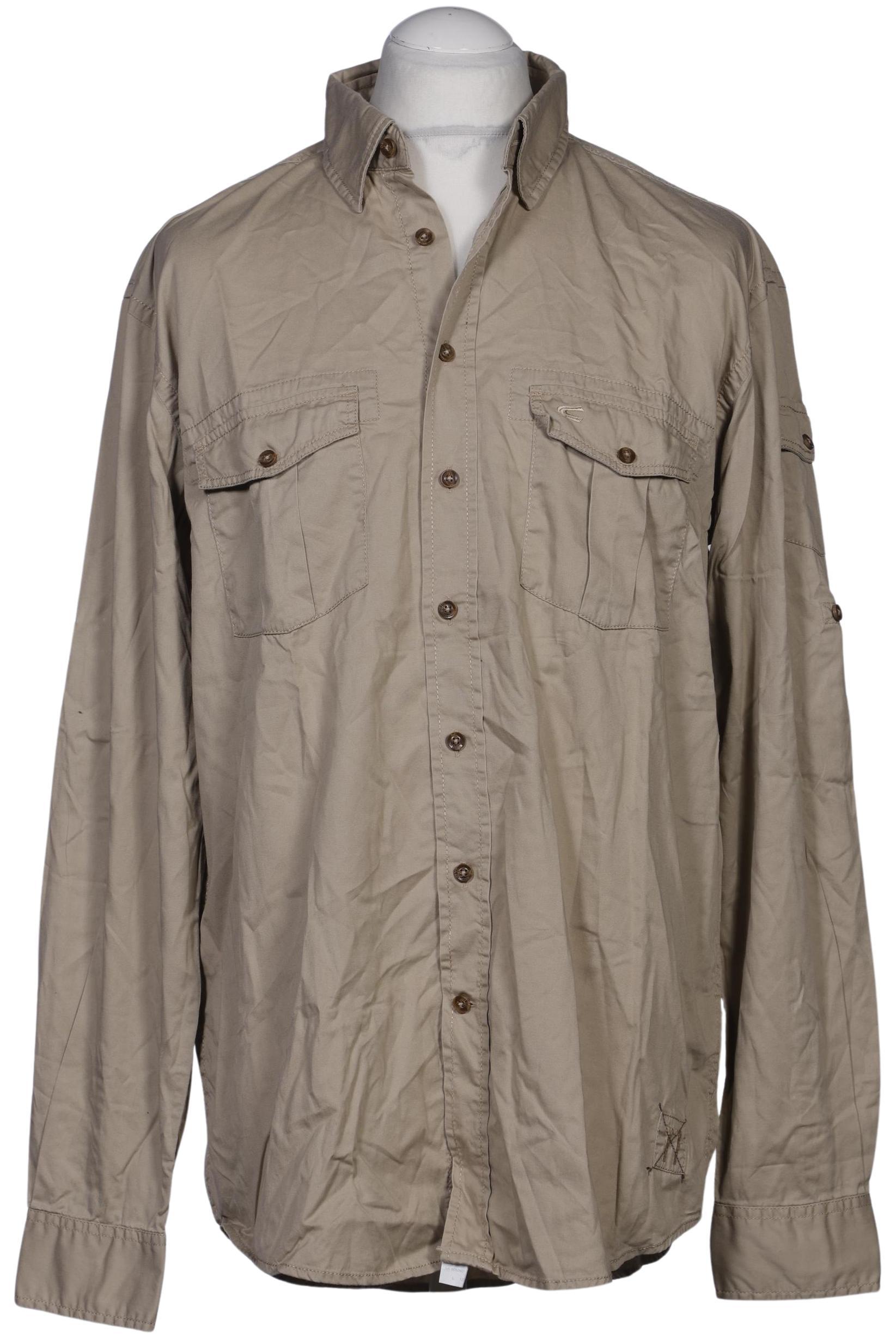 

camel active Herren Hemd, beige, Gr. 52