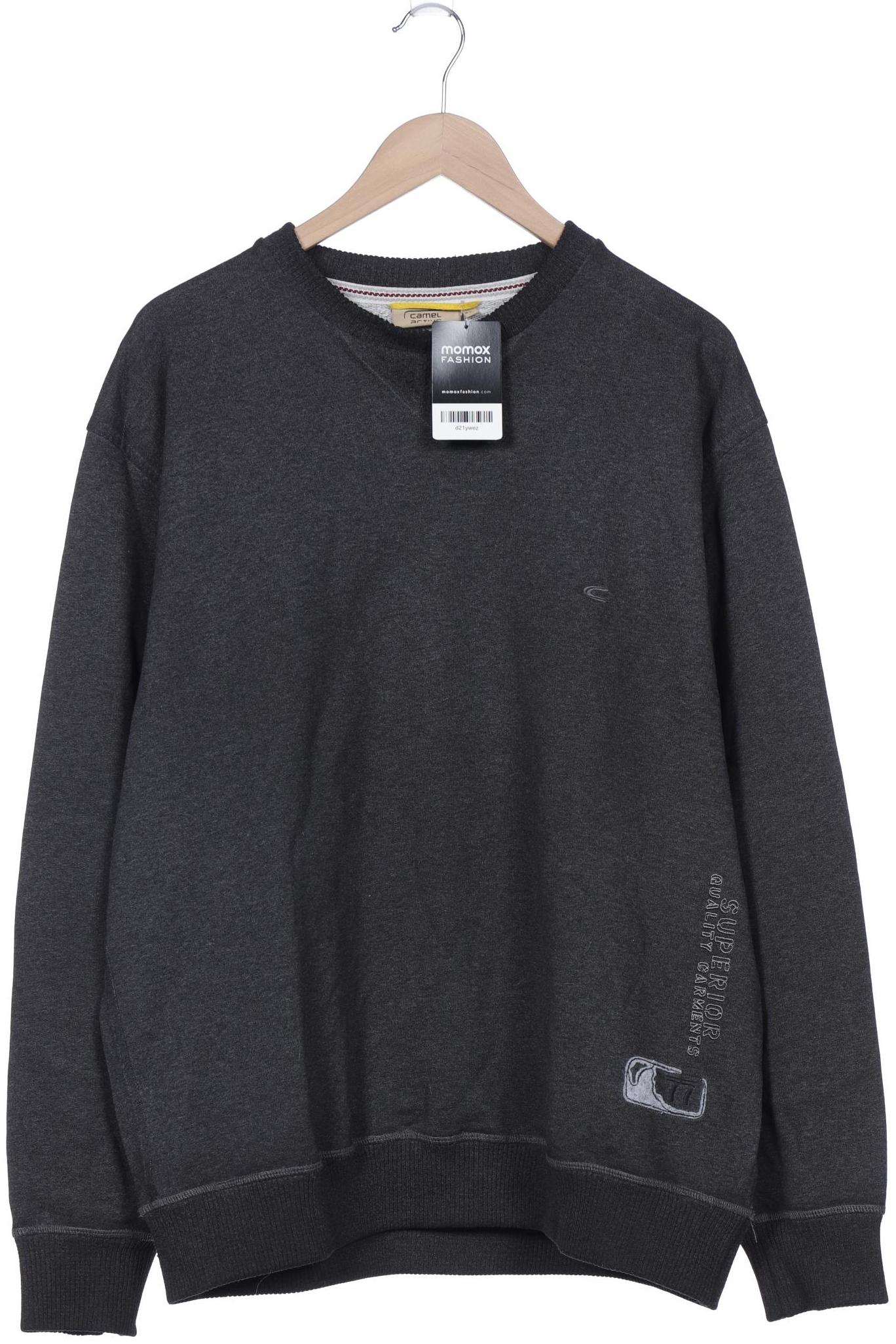 

camel active Herren Sweatshirt, grau, Gr. 56