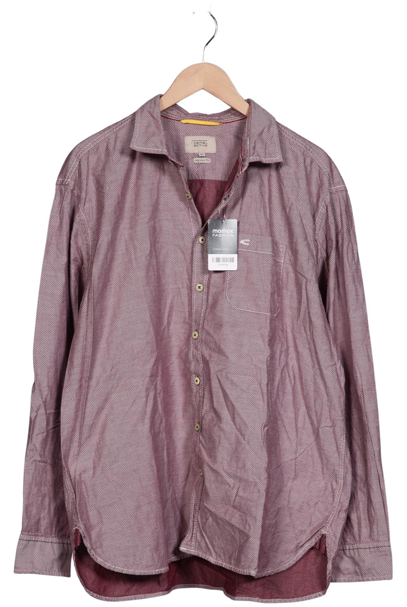 

camel active Herren Hemd, bordeaux, Gr. 56