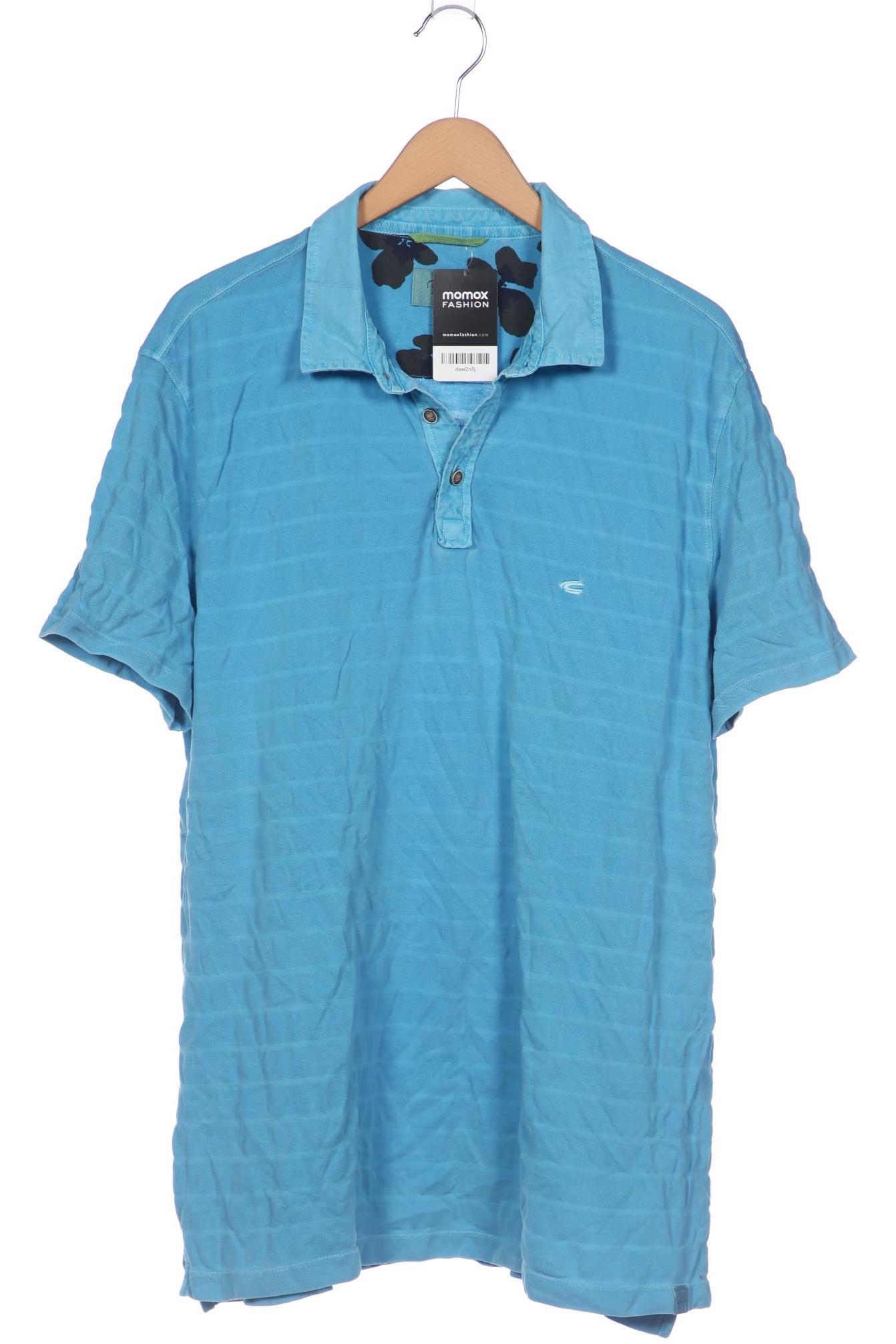 

camel active Herren Poloshirt, blau, Gr. 58