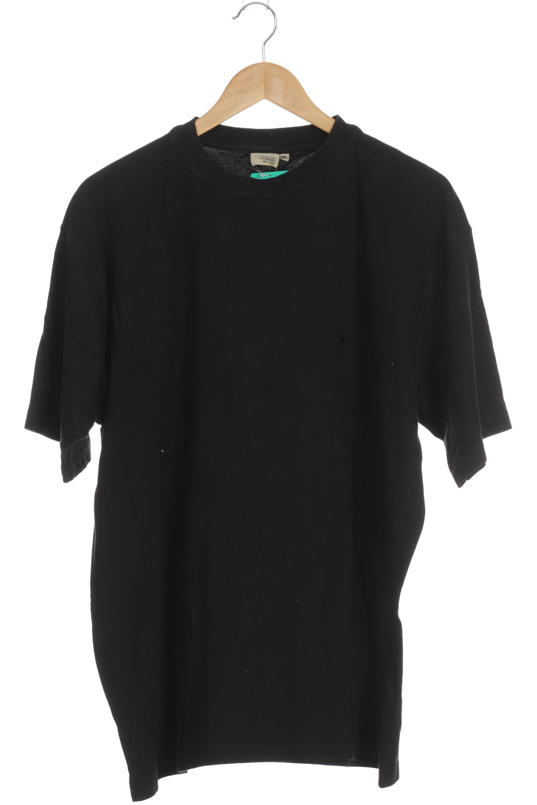 

camel active Herren T-Shirt, schwarz, Gr. 56