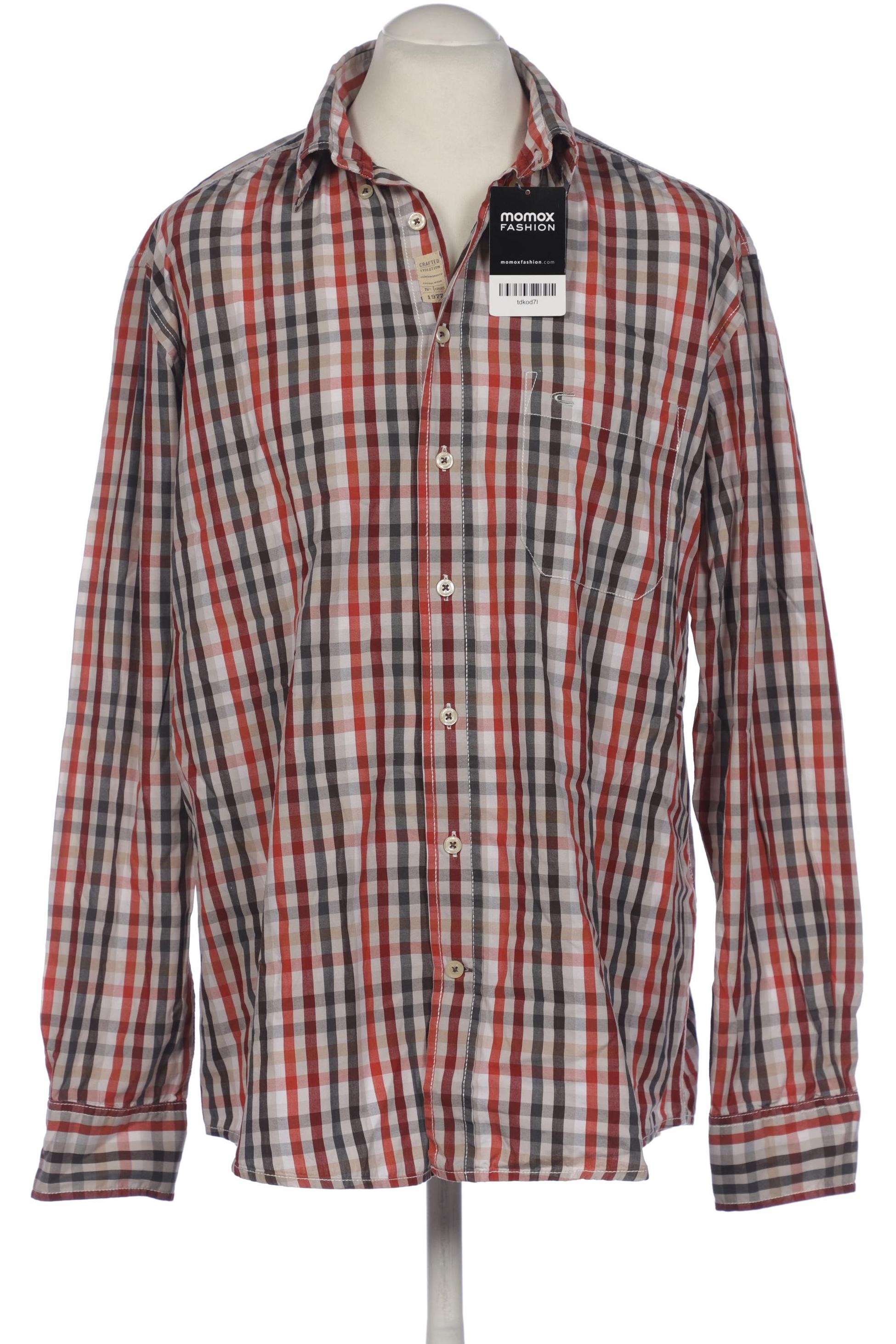 

camel active Herren Hemd, mehrfarbig, Gr. 52