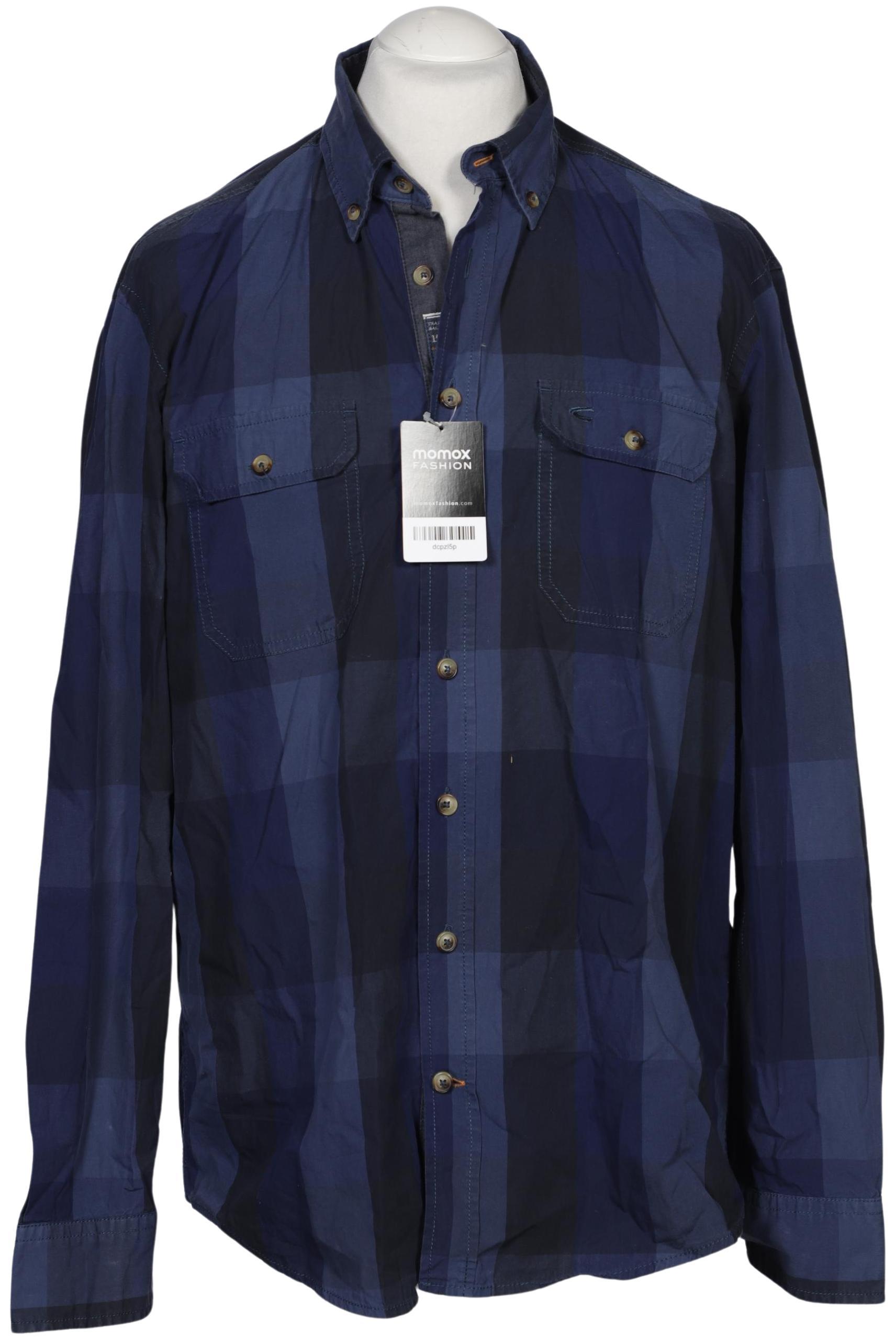 

camel active Herren Hemd, marineblau, Gr. 52