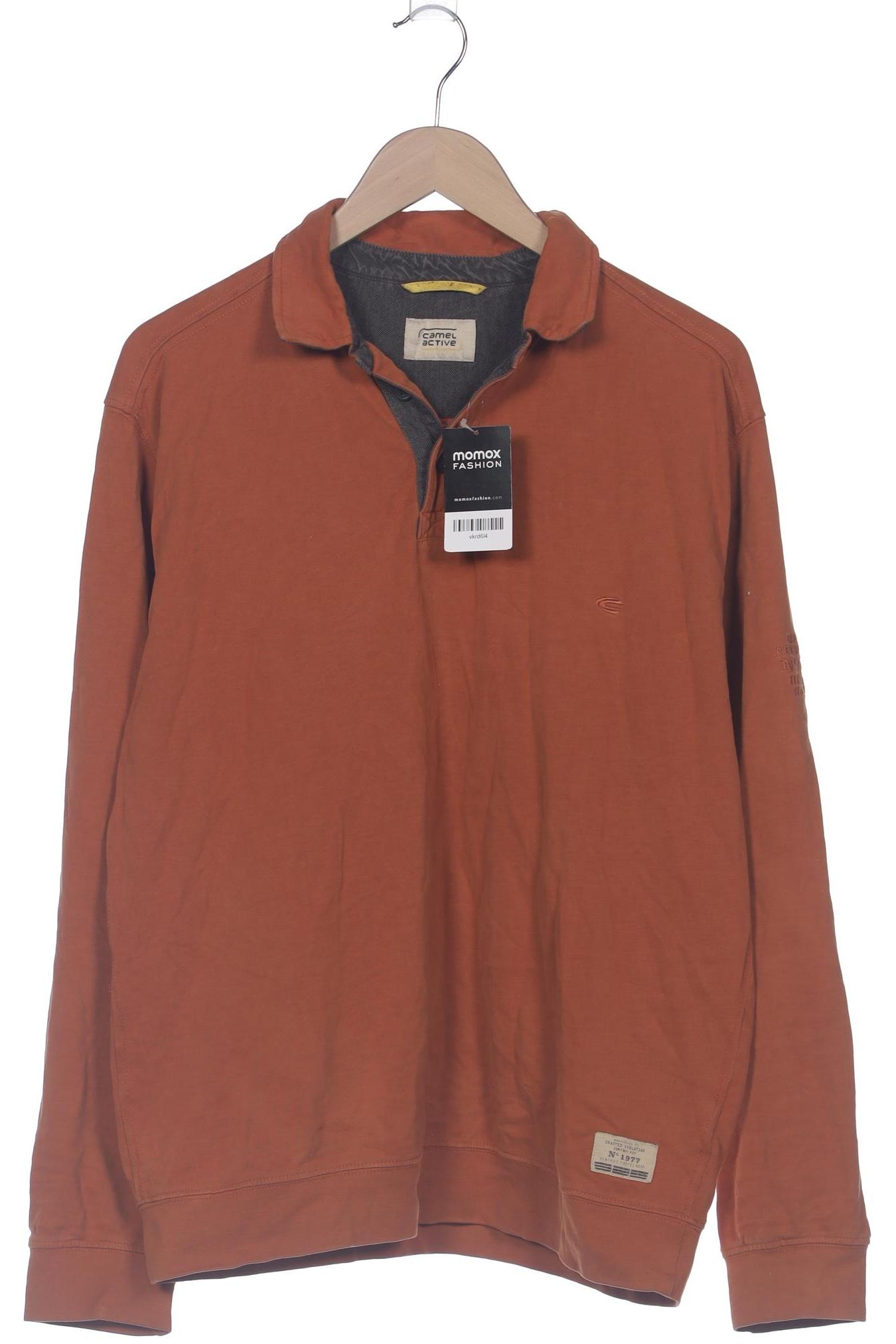 

camel active Herren Poloshirt, orange, Gr. 54