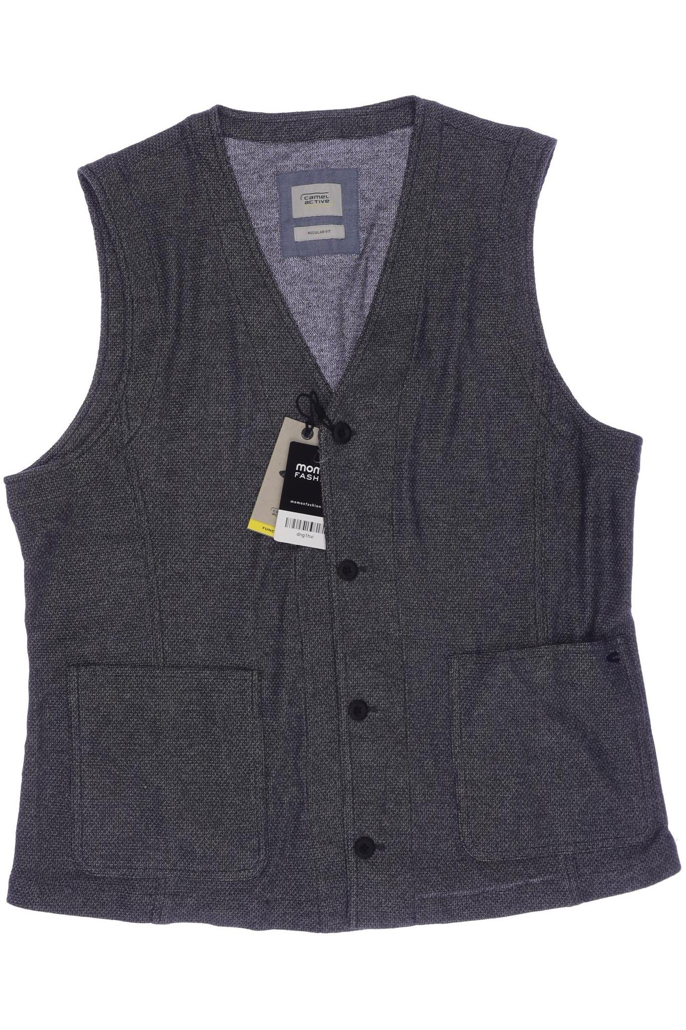 

camel active Herren Weste, grau, Gr. 52