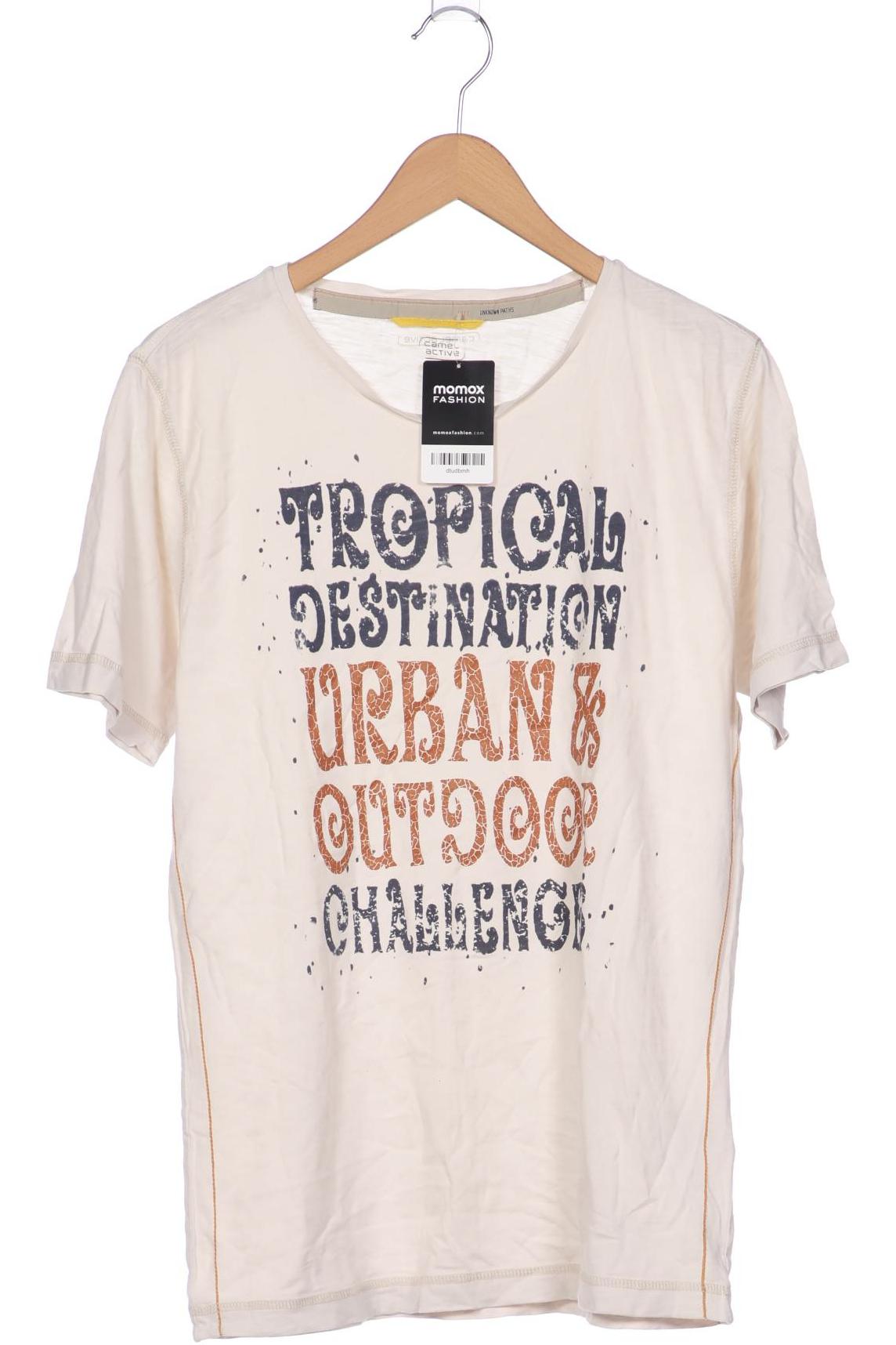 

camel active Herren T-Shirt, beige, Gr. 48