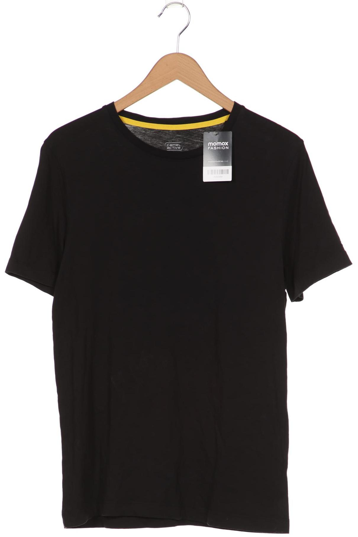 

camel active Herren T-Shirt, schwarz
