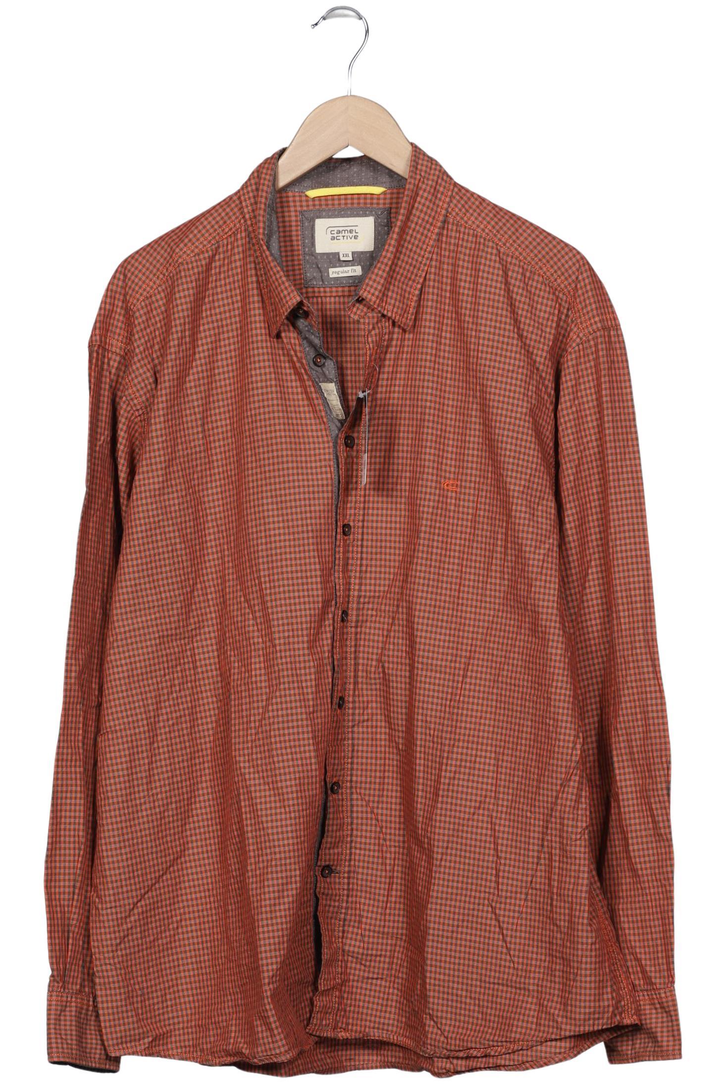 

camel active Herren Hemd, orange, Gr. 56