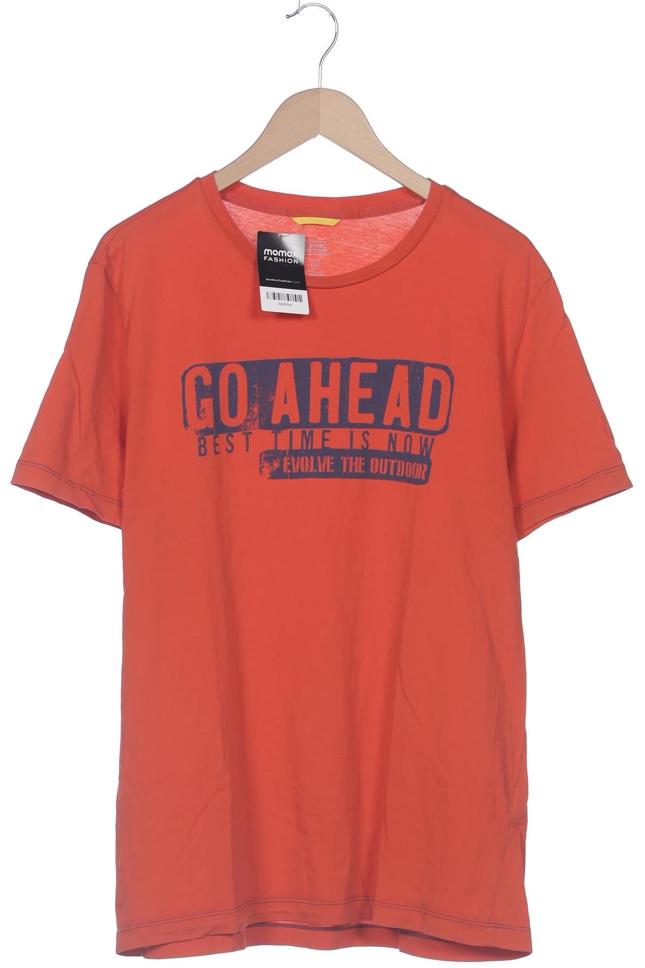

camel active Herren T-Shirt, orange, Gr. 56