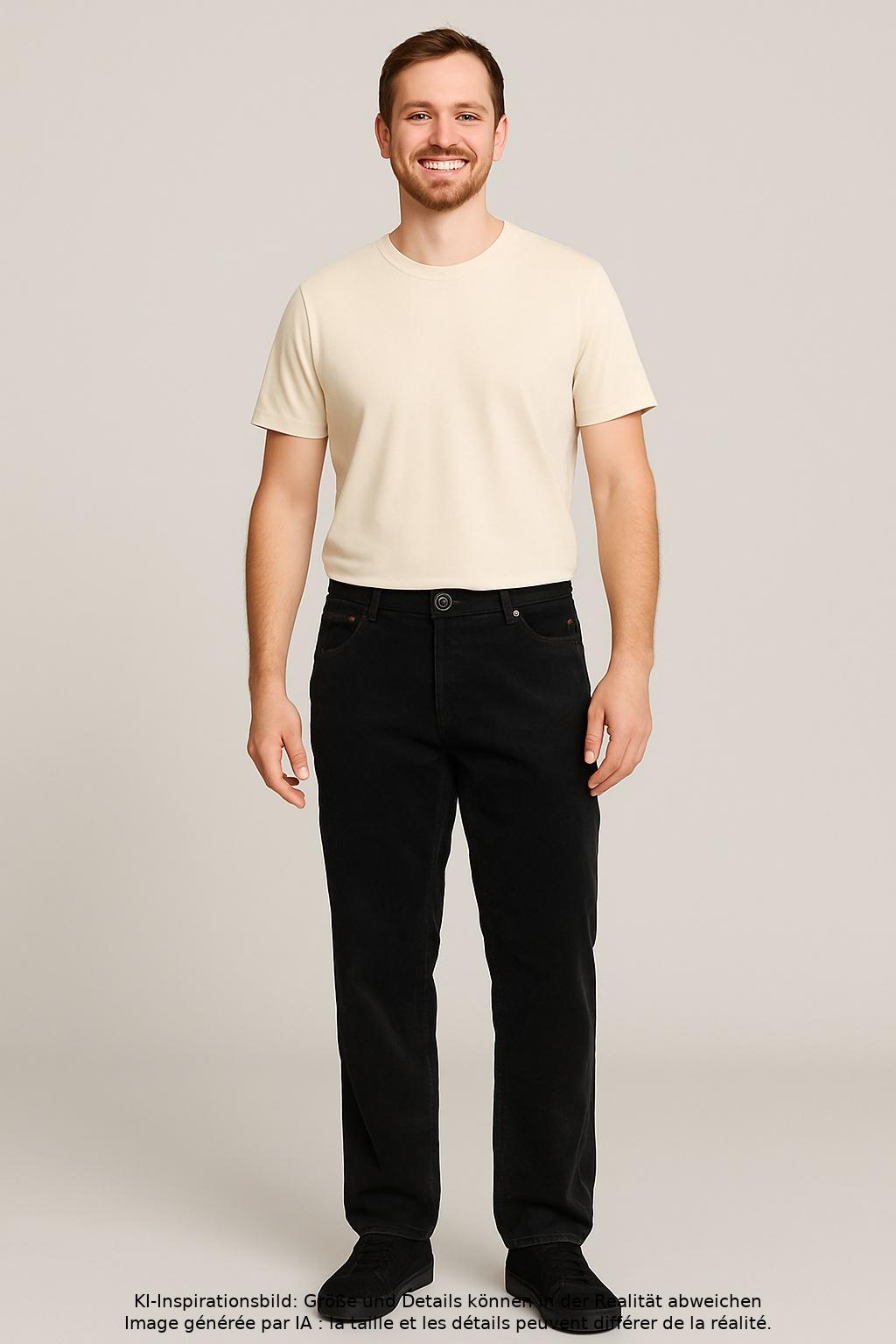 Thumbnail - camel active Herren Stoffhose, schwarz, Gr. 38