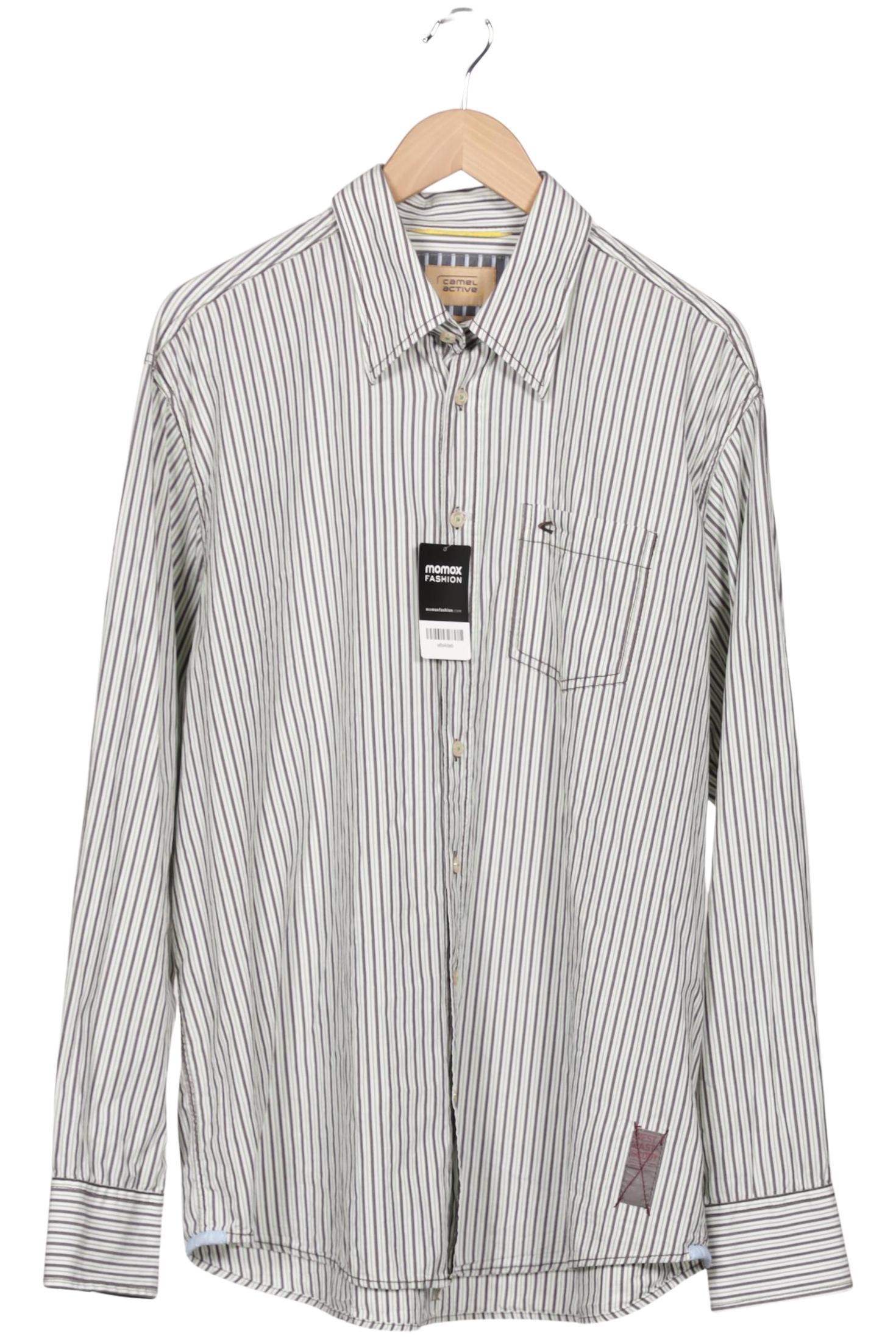 

camel active Herren Hemd, grau, Gr. 56