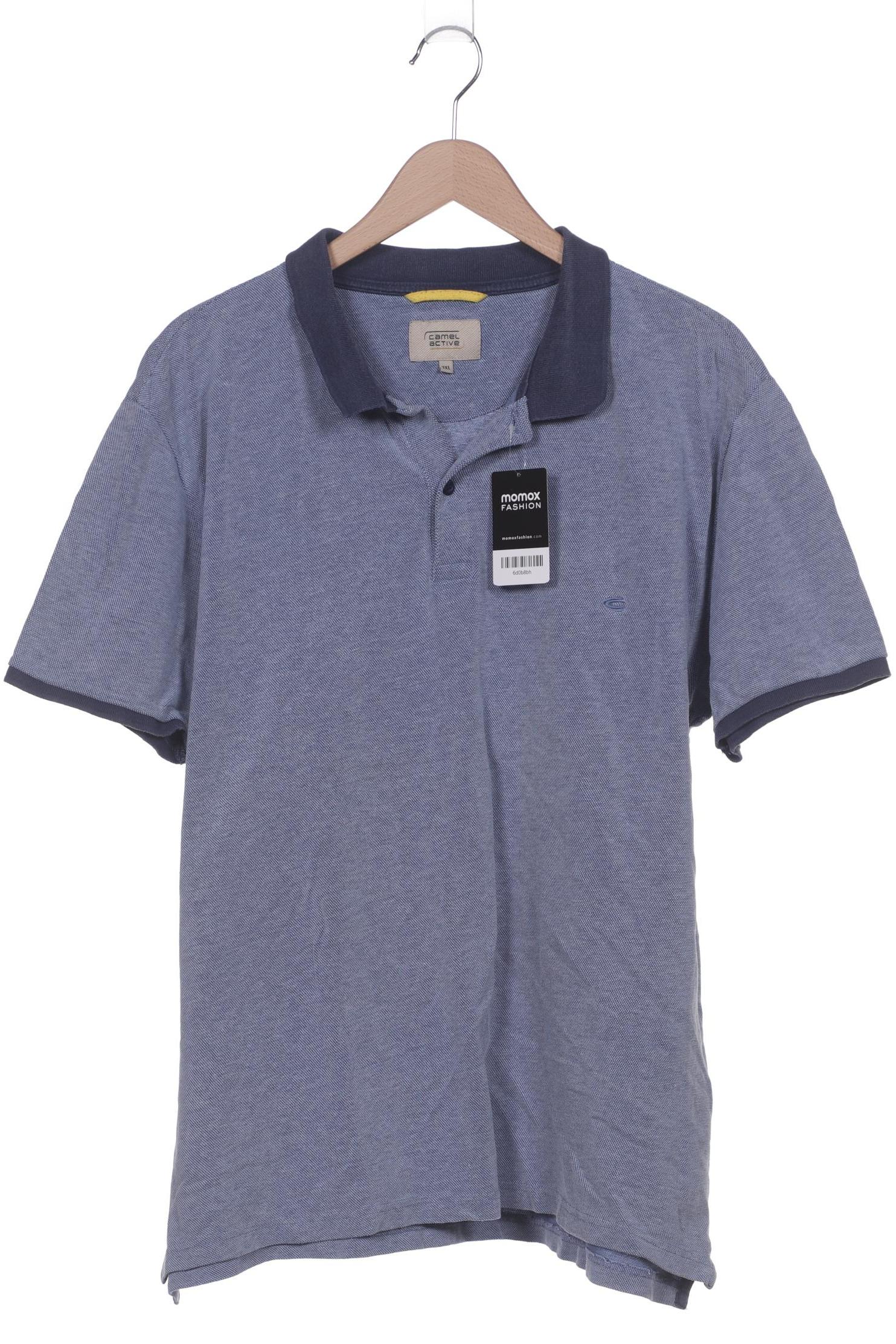 

camel active Herren Poloshirt, blau, Gr. 58