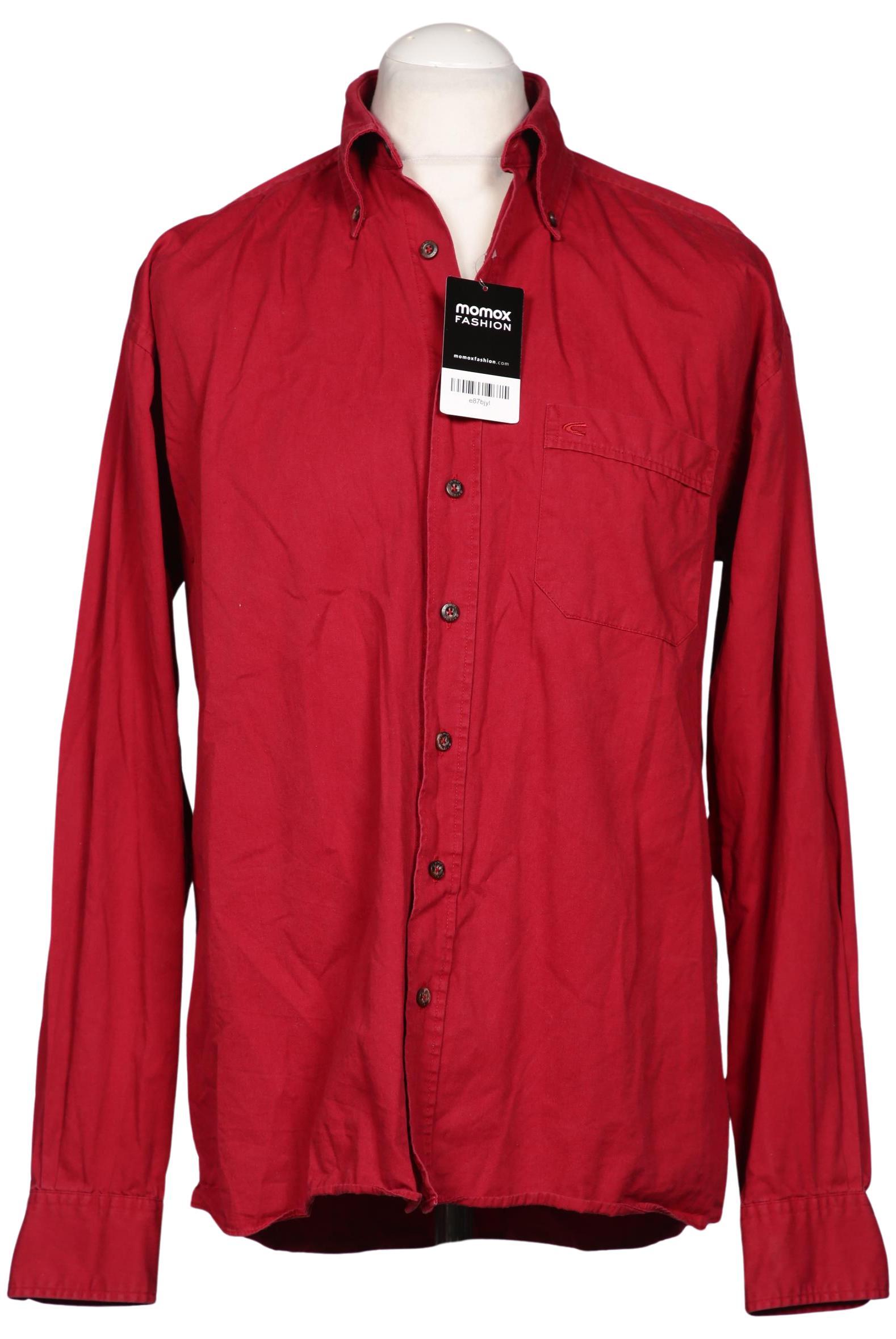 

camel active Herren Hemd, rot, Gr. 48