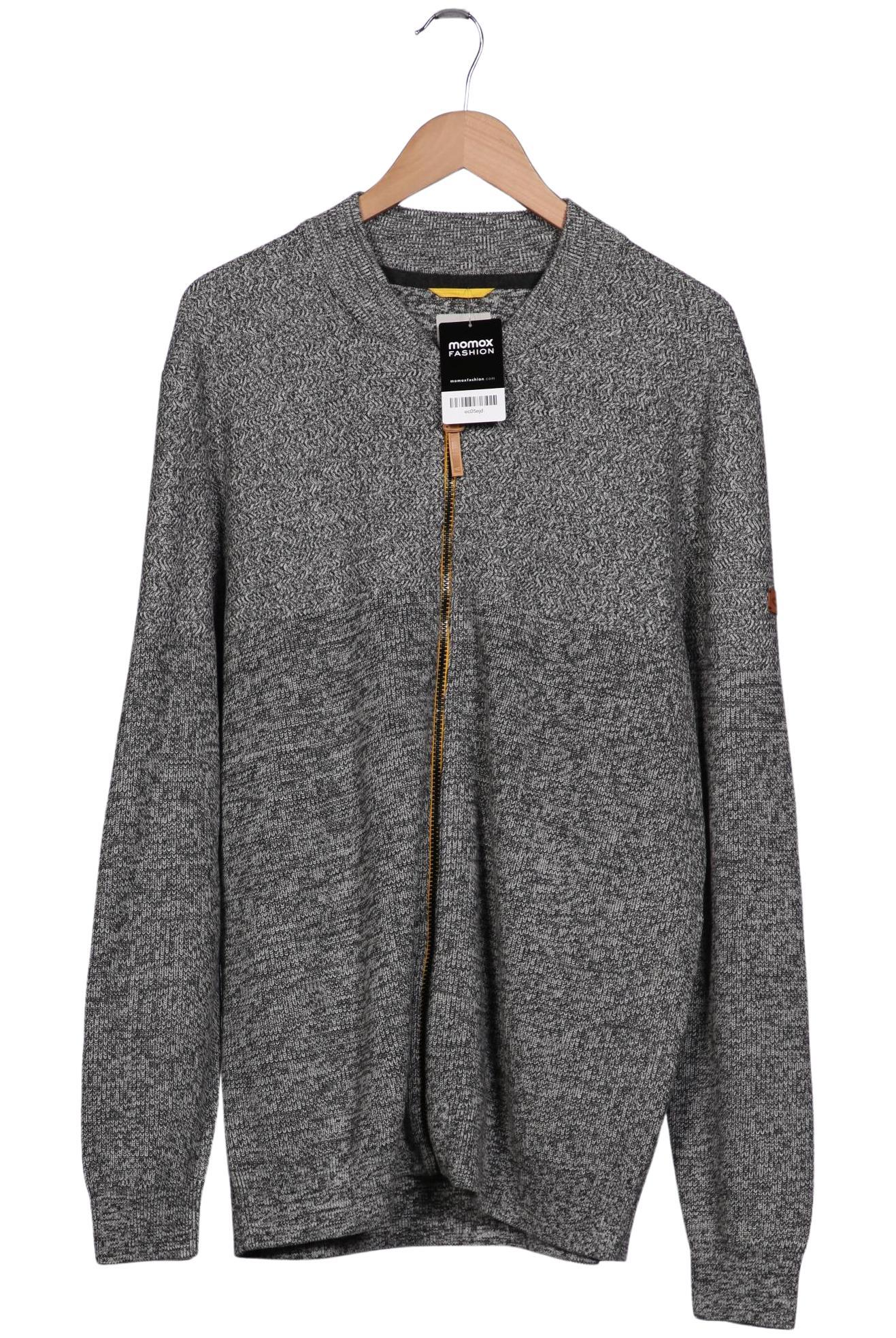 

camel active Herren Strickjacke, grau, Gr. 56