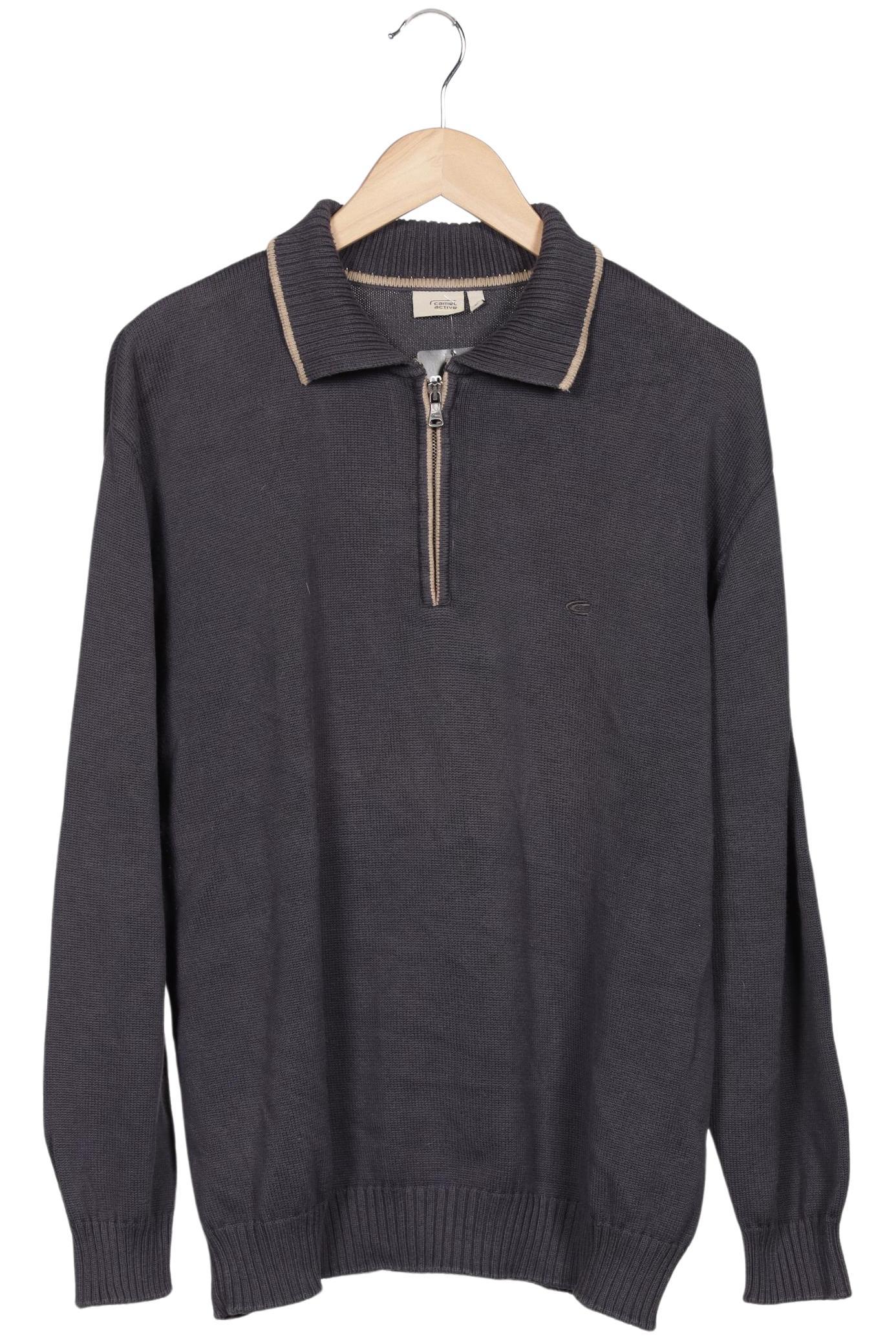 

camel active Herren Pullover, grau, Gr. 52