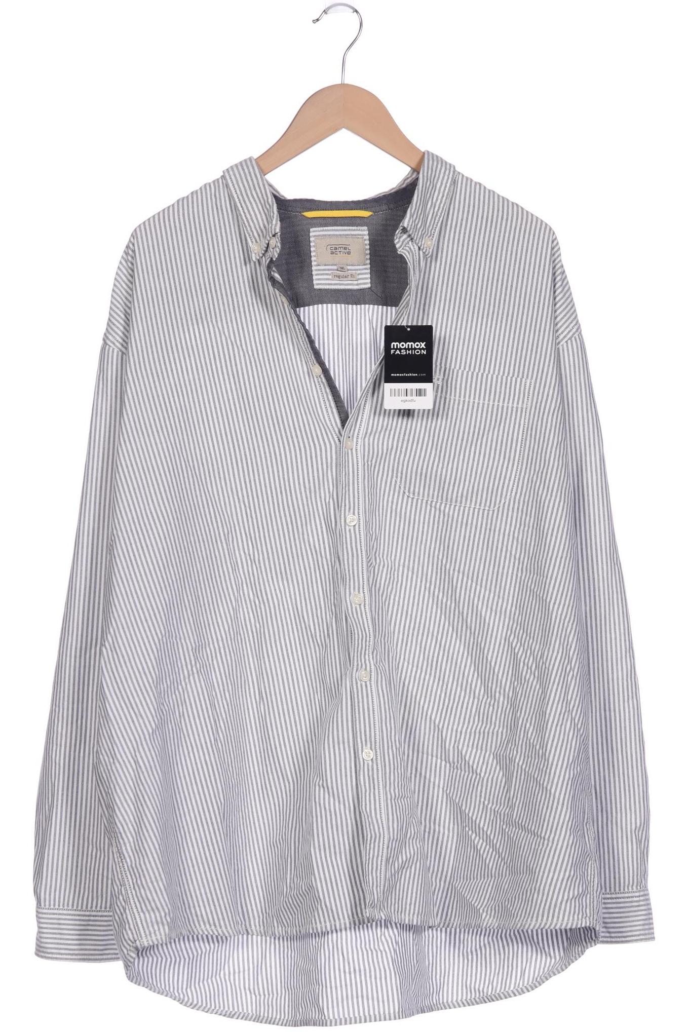 

camel active Herren Hemd, grau, Gr. 58