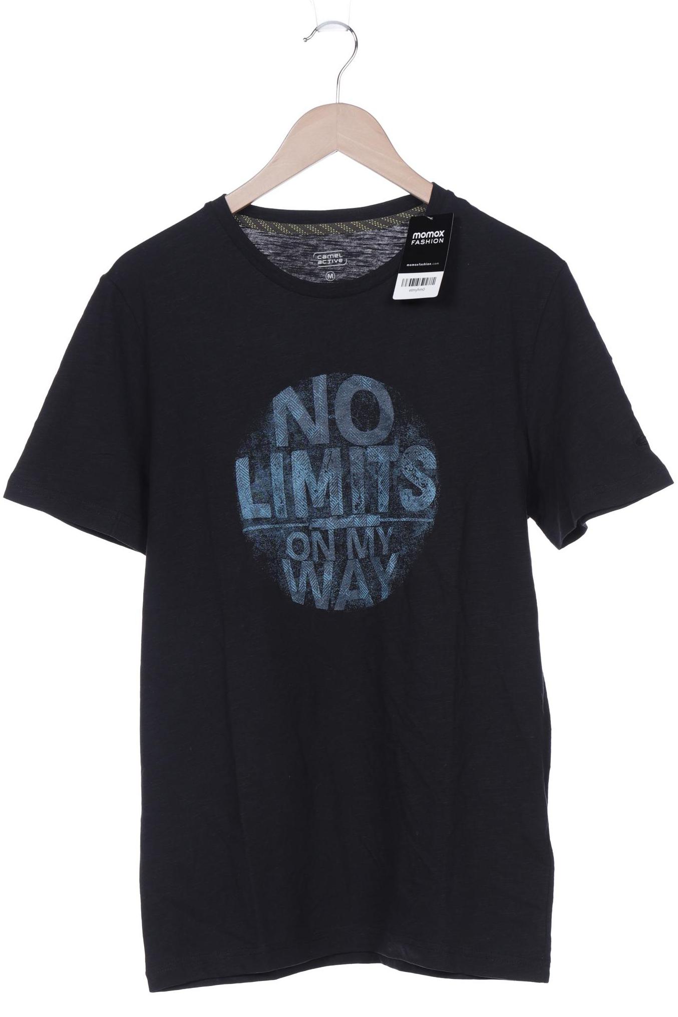 

camel active Herren T-Shirt, schwarz, Gr. 48