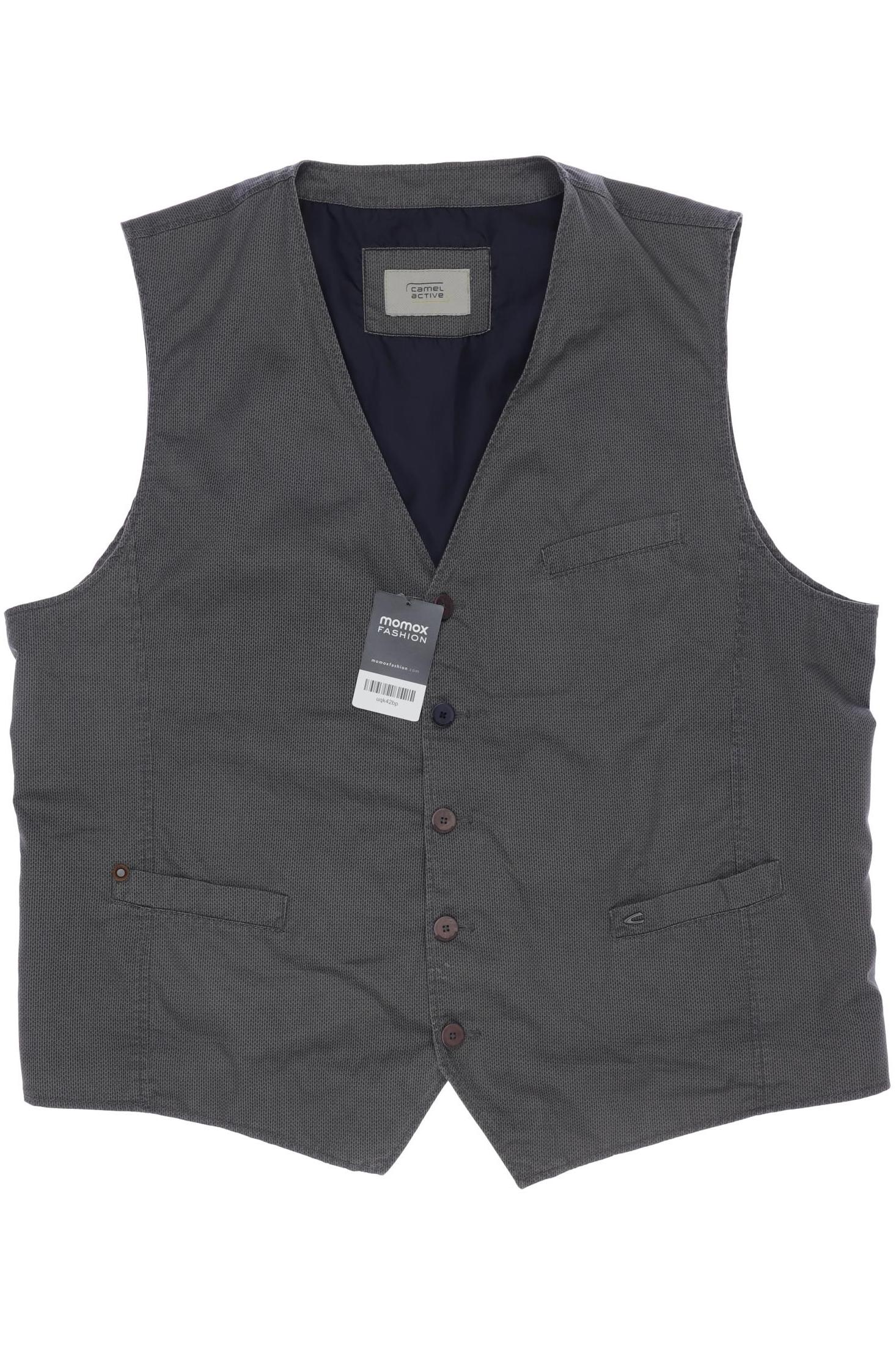 

camel active Herren Weste, grau, Gr. 60