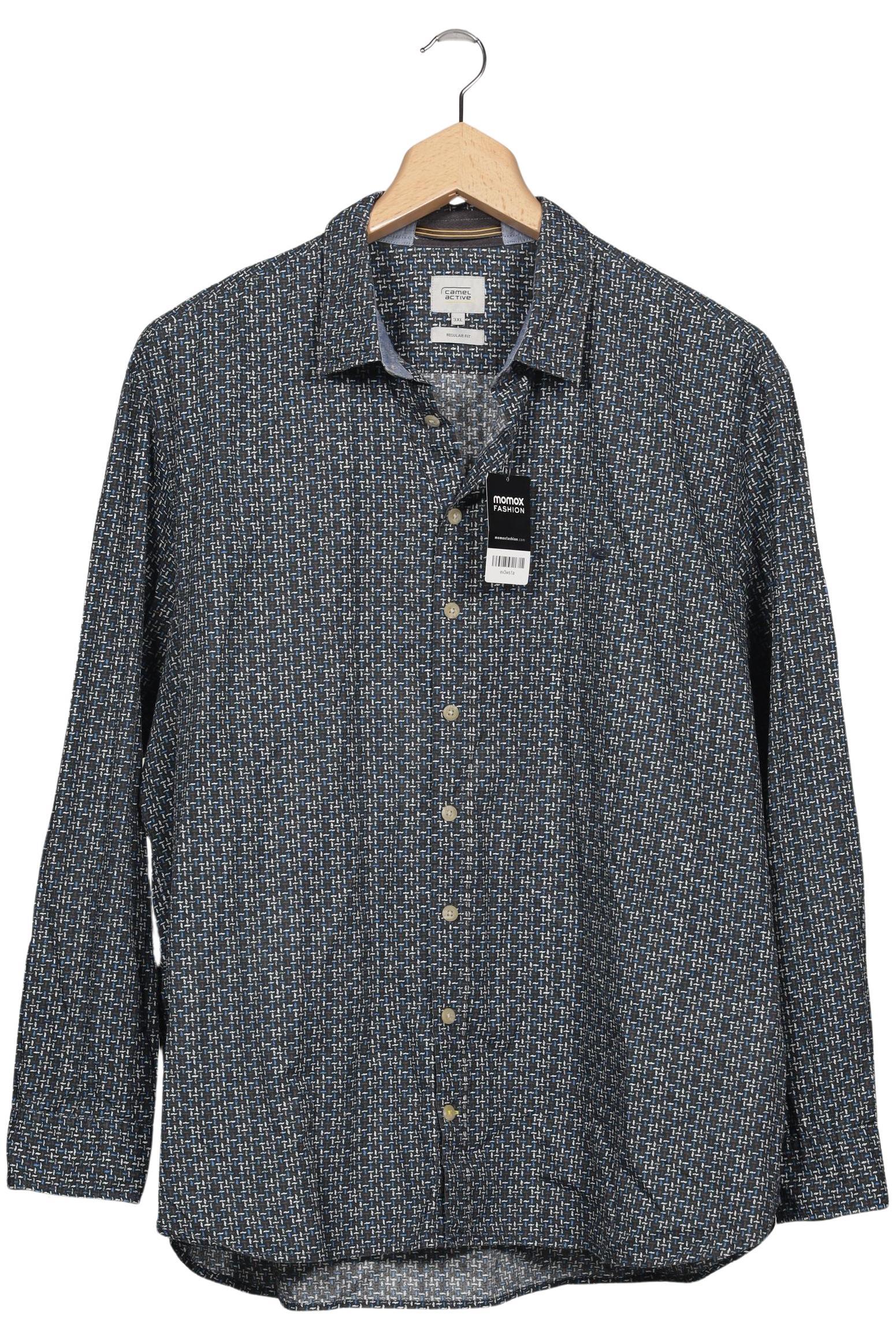 

camel active Herren Hemd, blau, Gr. 58