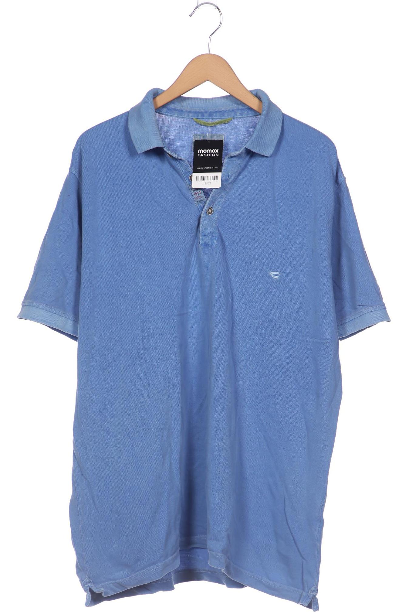 

camel active Herren Poloshirt, blau, Gr. 58