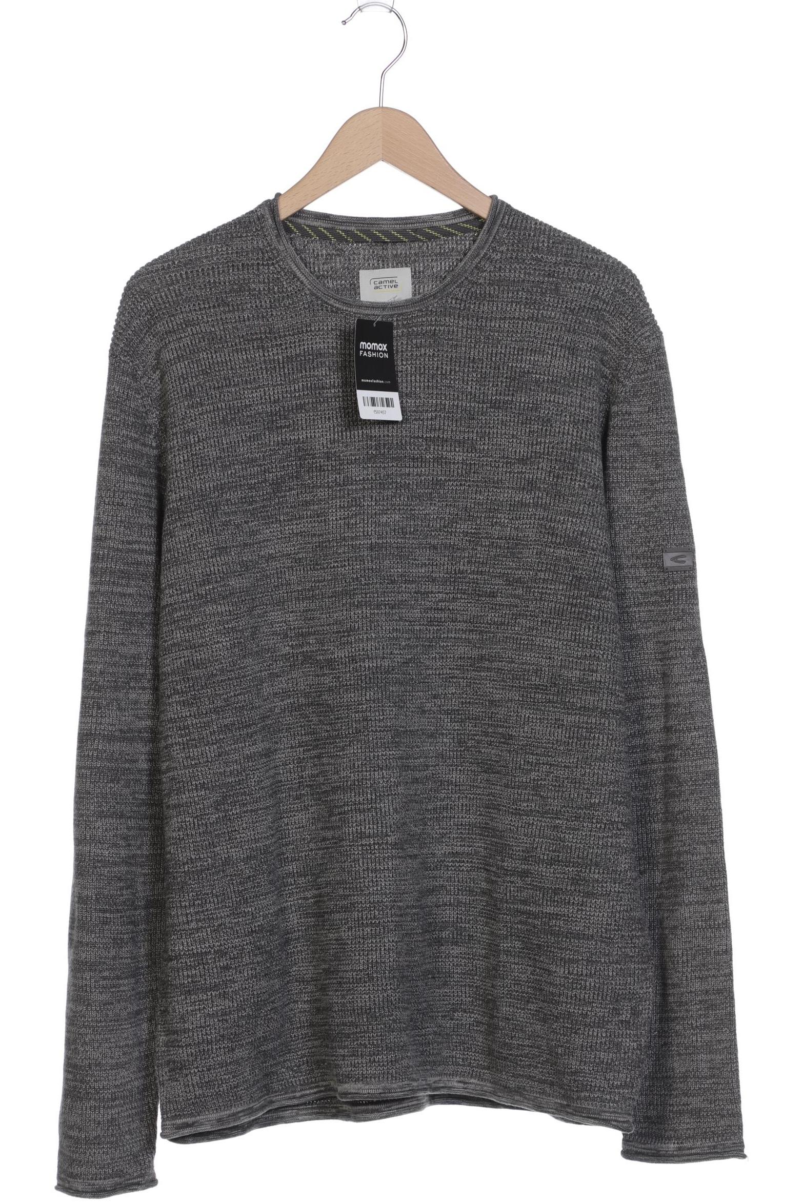 

camel active Herren Pullover, grau, Gr. 56