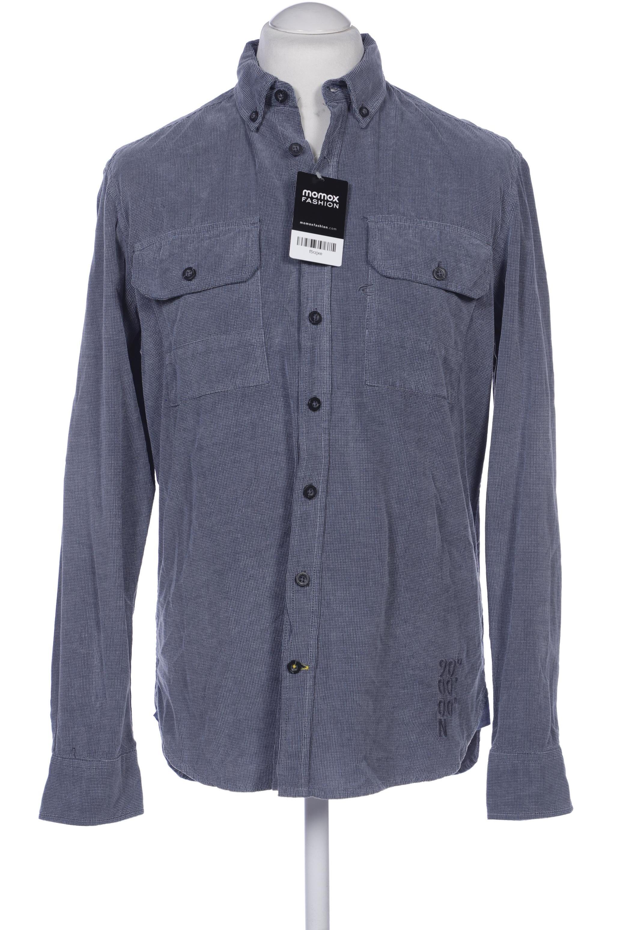 

camel active Herren Hemd, blau, Gr. 48