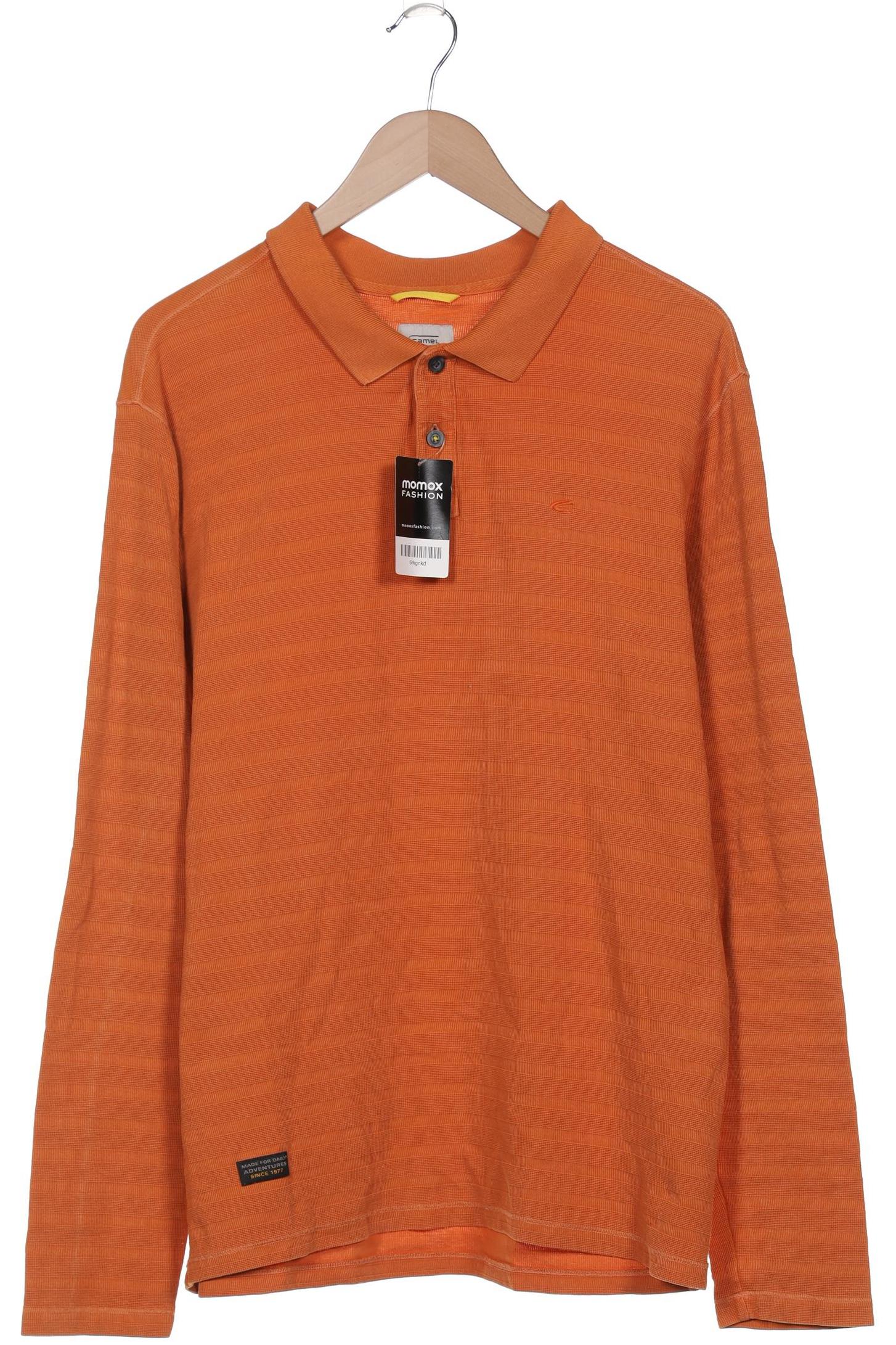 

camel active Herren Poloshirt, orange, Gr. 54