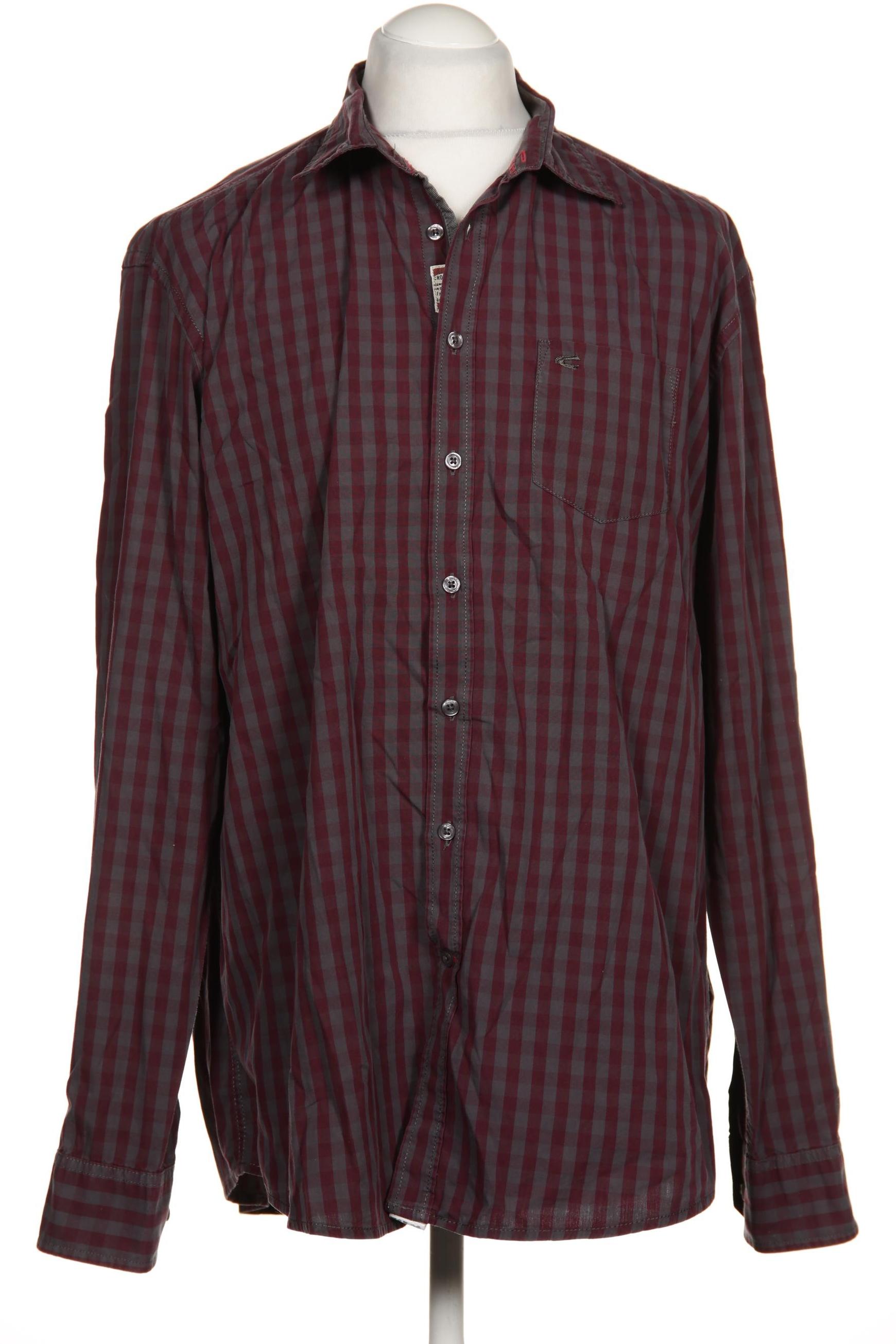 

camel active Herren Hemd, bordeaux, Gr. 54