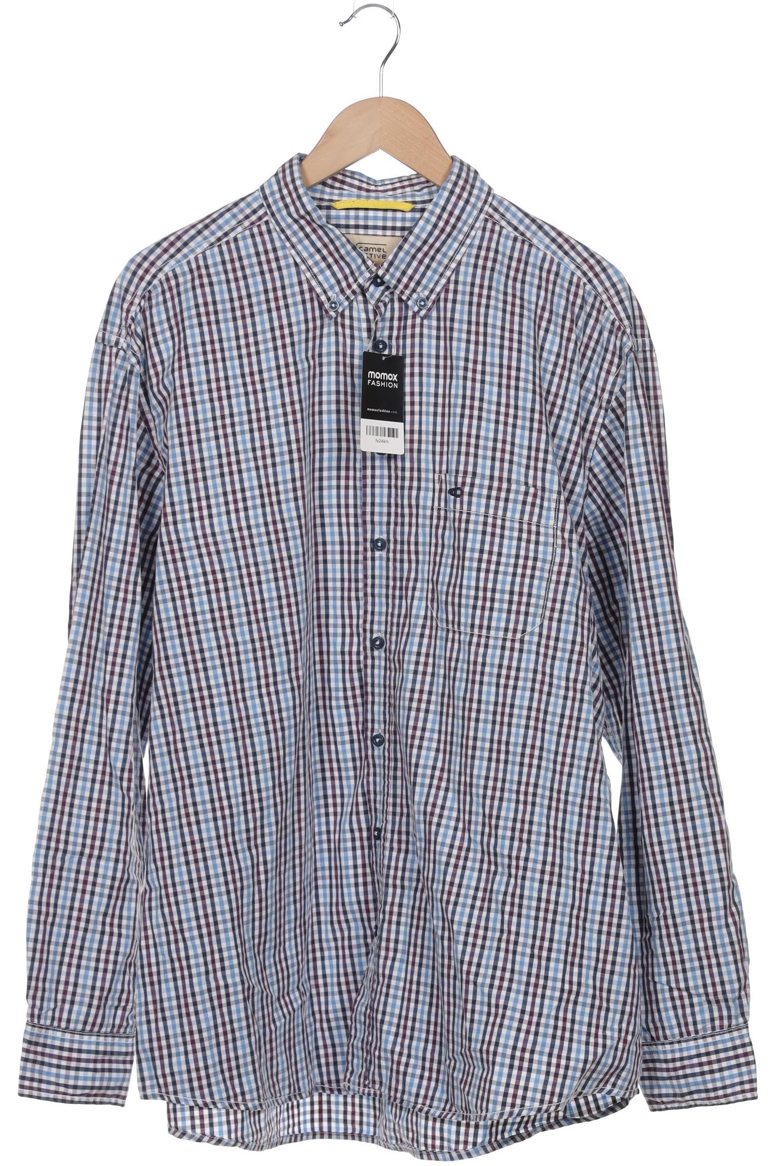 

camel active Herren Hemd, blau, Gr. 56