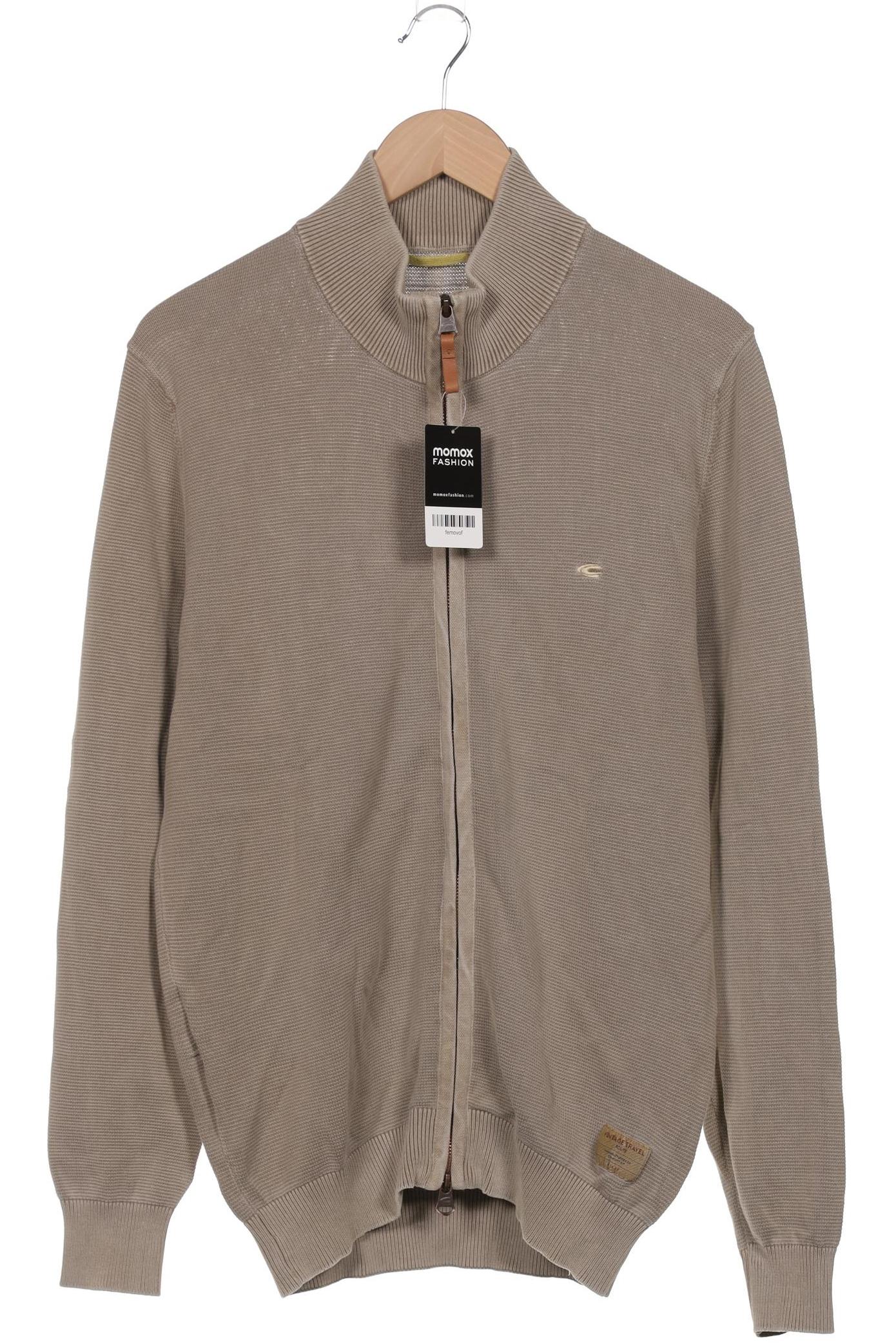 

camel active Herren Strickjacke, beige, Gr. 48