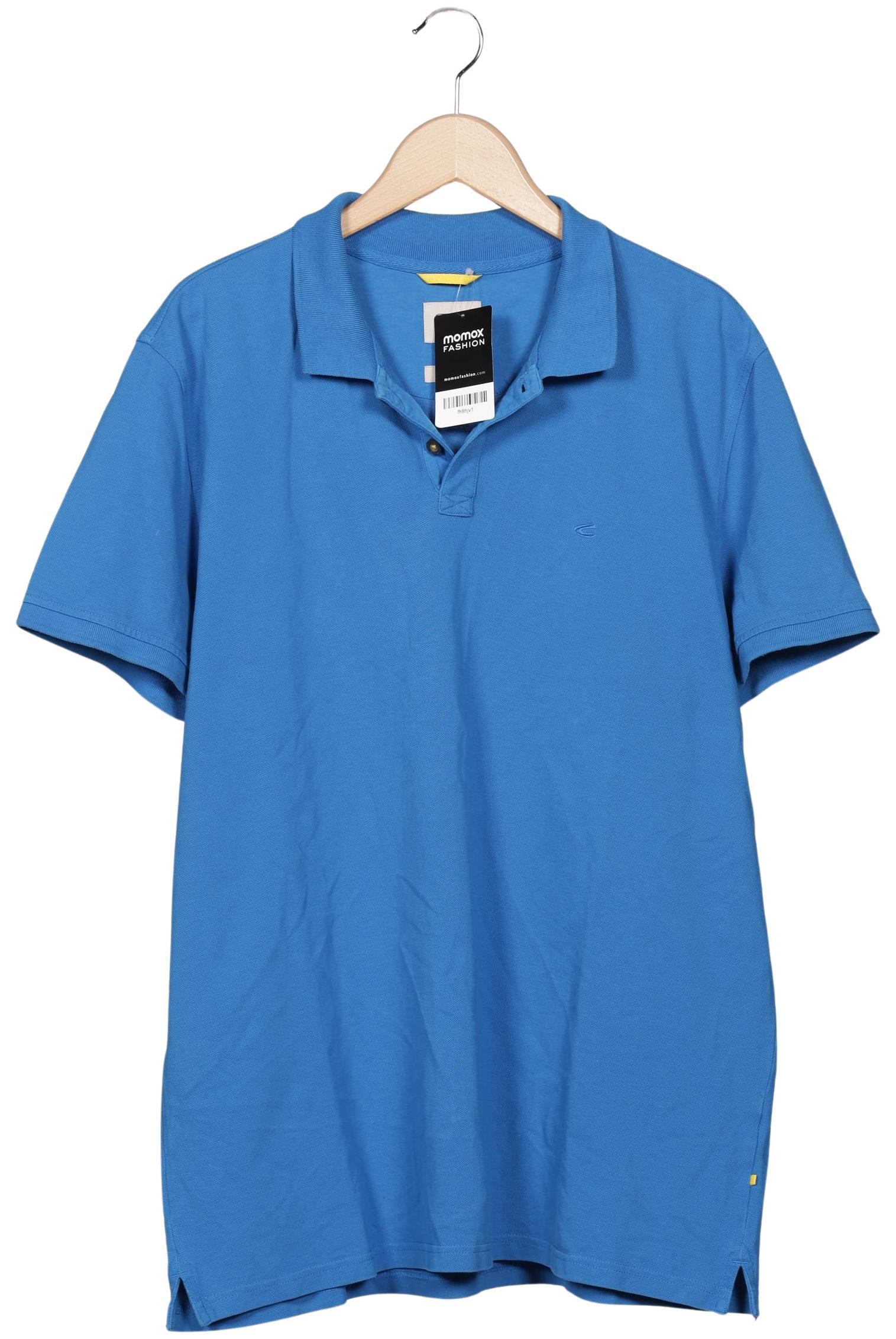 Thumbnail - camel active Herren Poloshirt, blau, Gr. 58