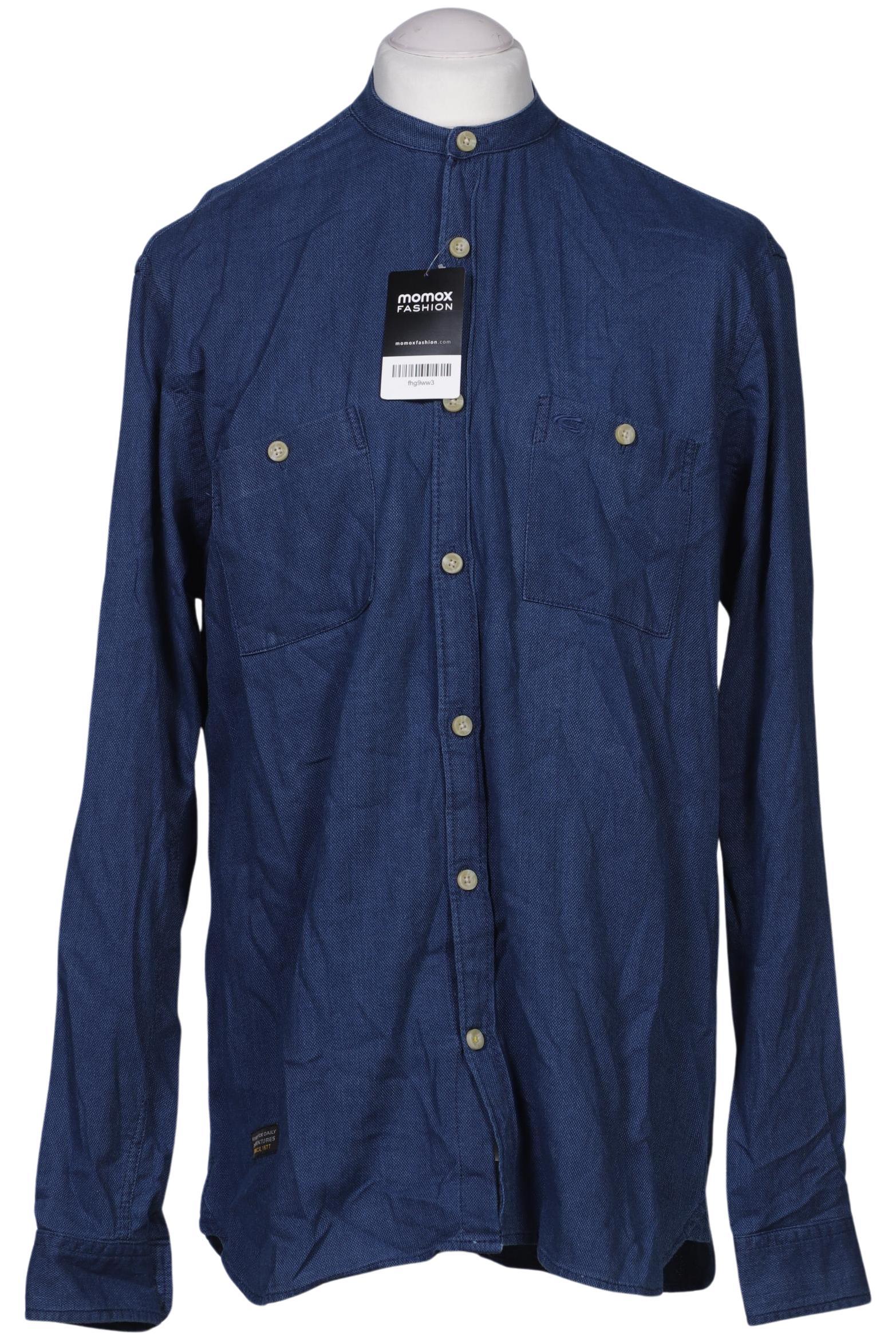 

camel active Herren Hemd, marineblau, Gr. 52