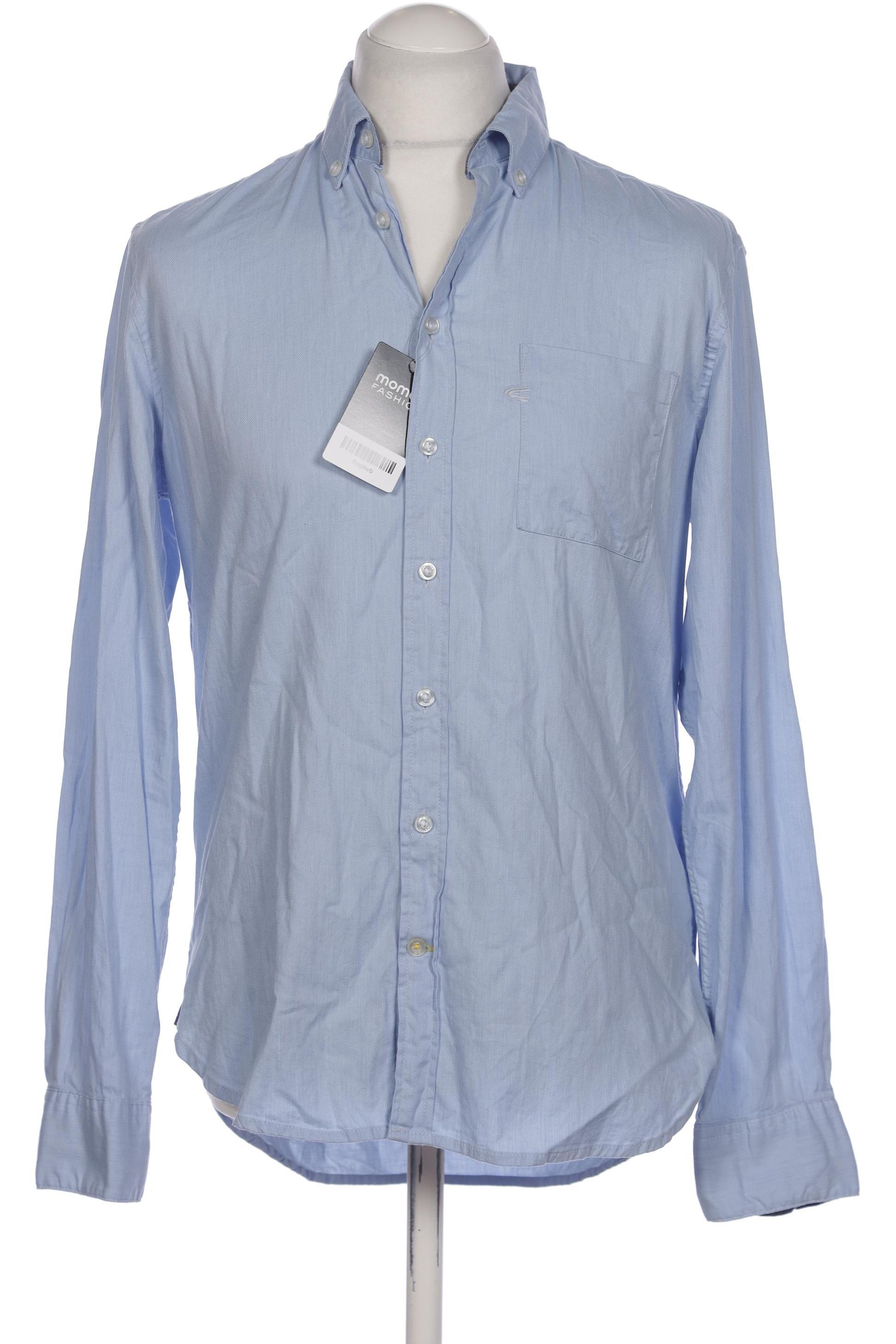 

camel active Herren Hemd, hellblau, Gr. 48