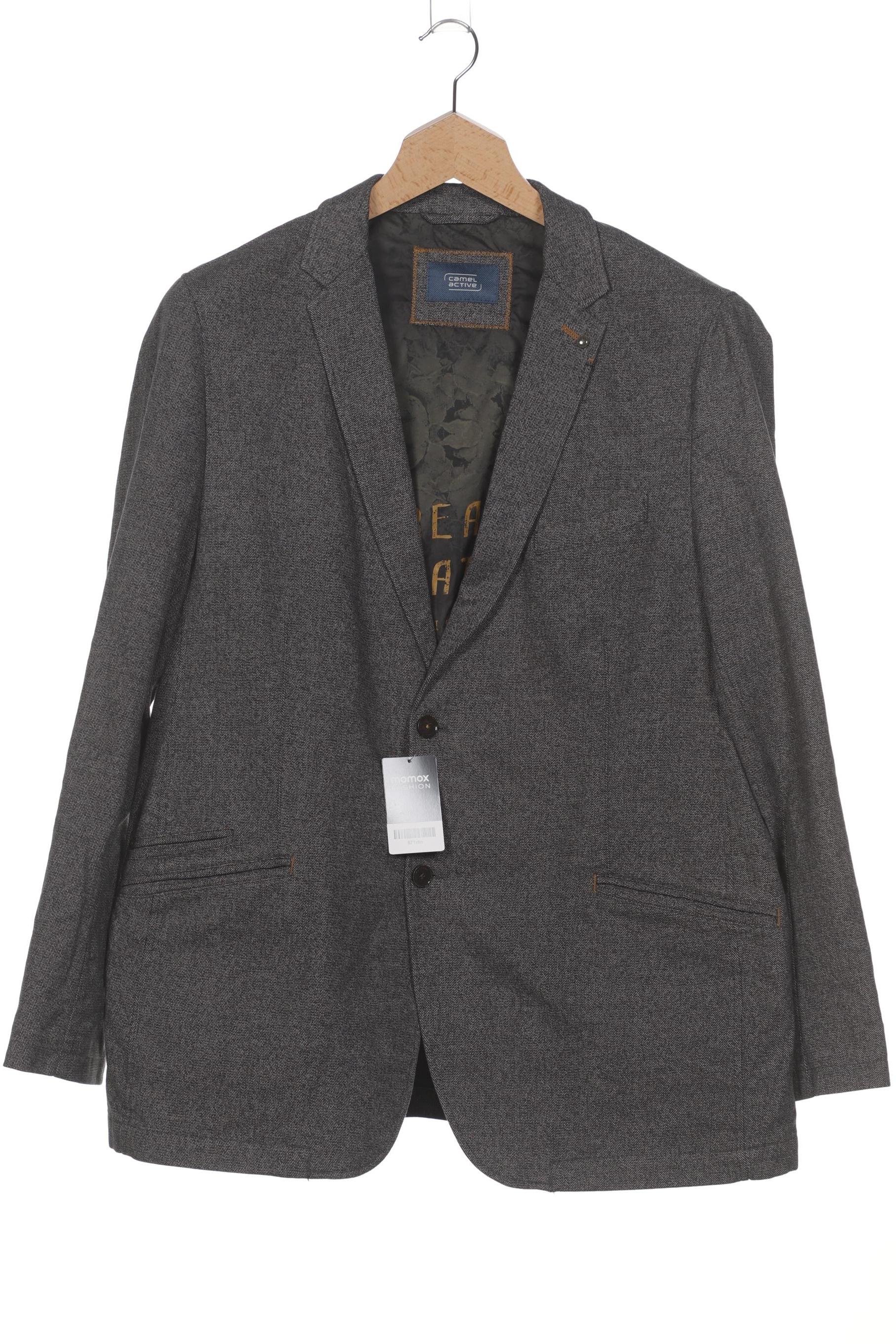 

camel active Herren Sakko, grau, Gr. 62
