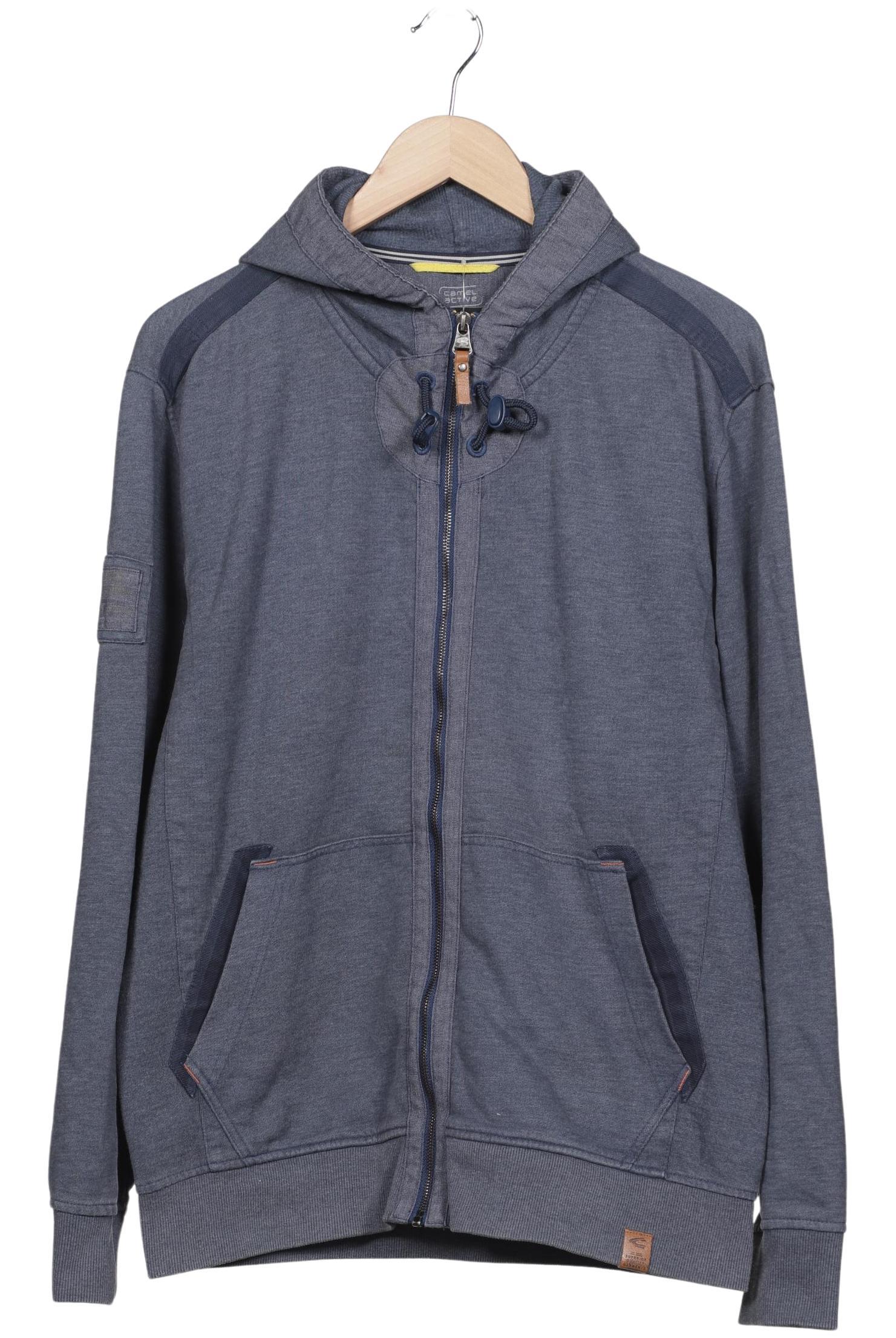 

camel active Herren Kapuzenpullover, blau, Gr. 54