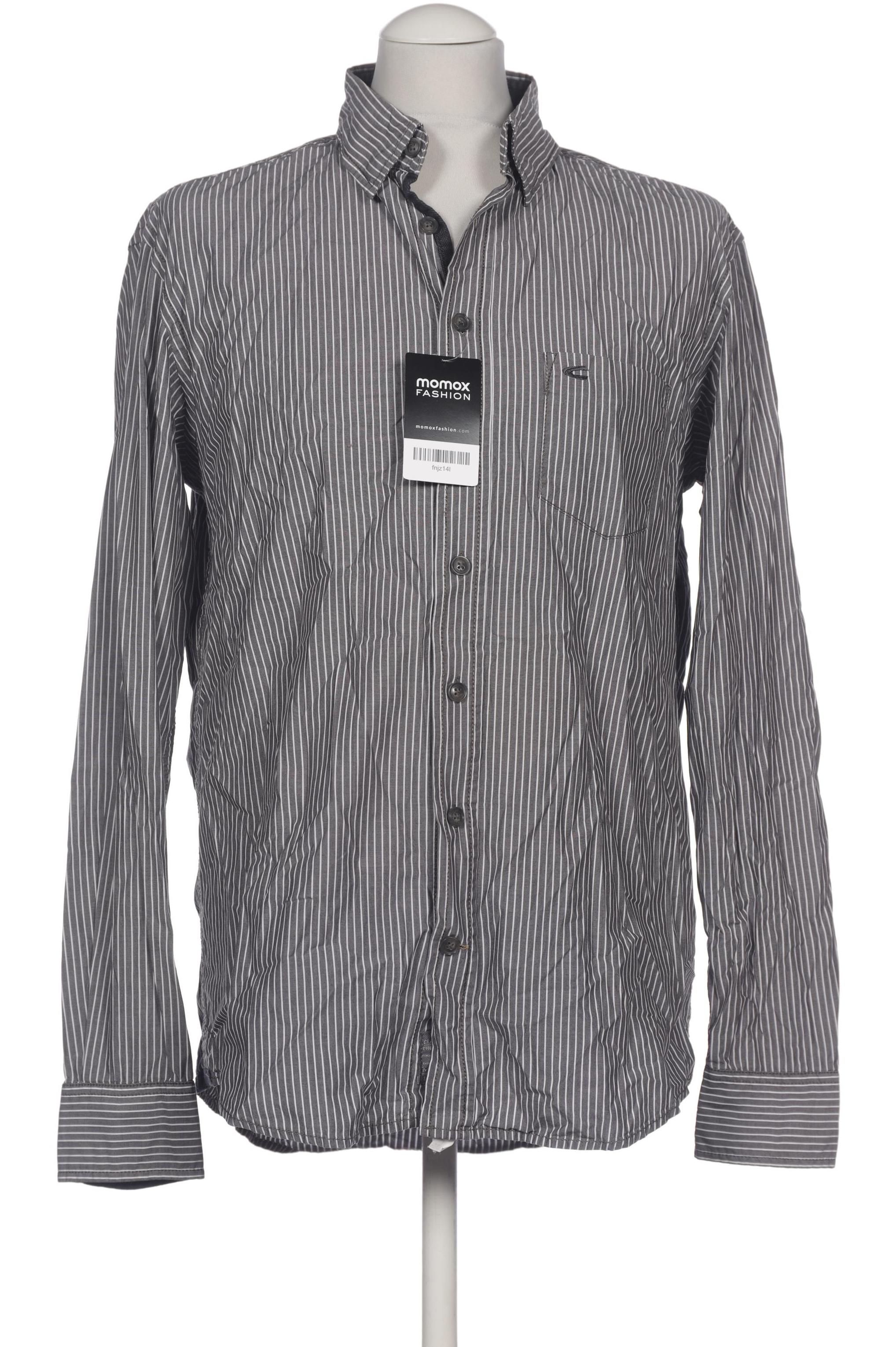 

camel active Herren Hemd, grau, Gr. 48