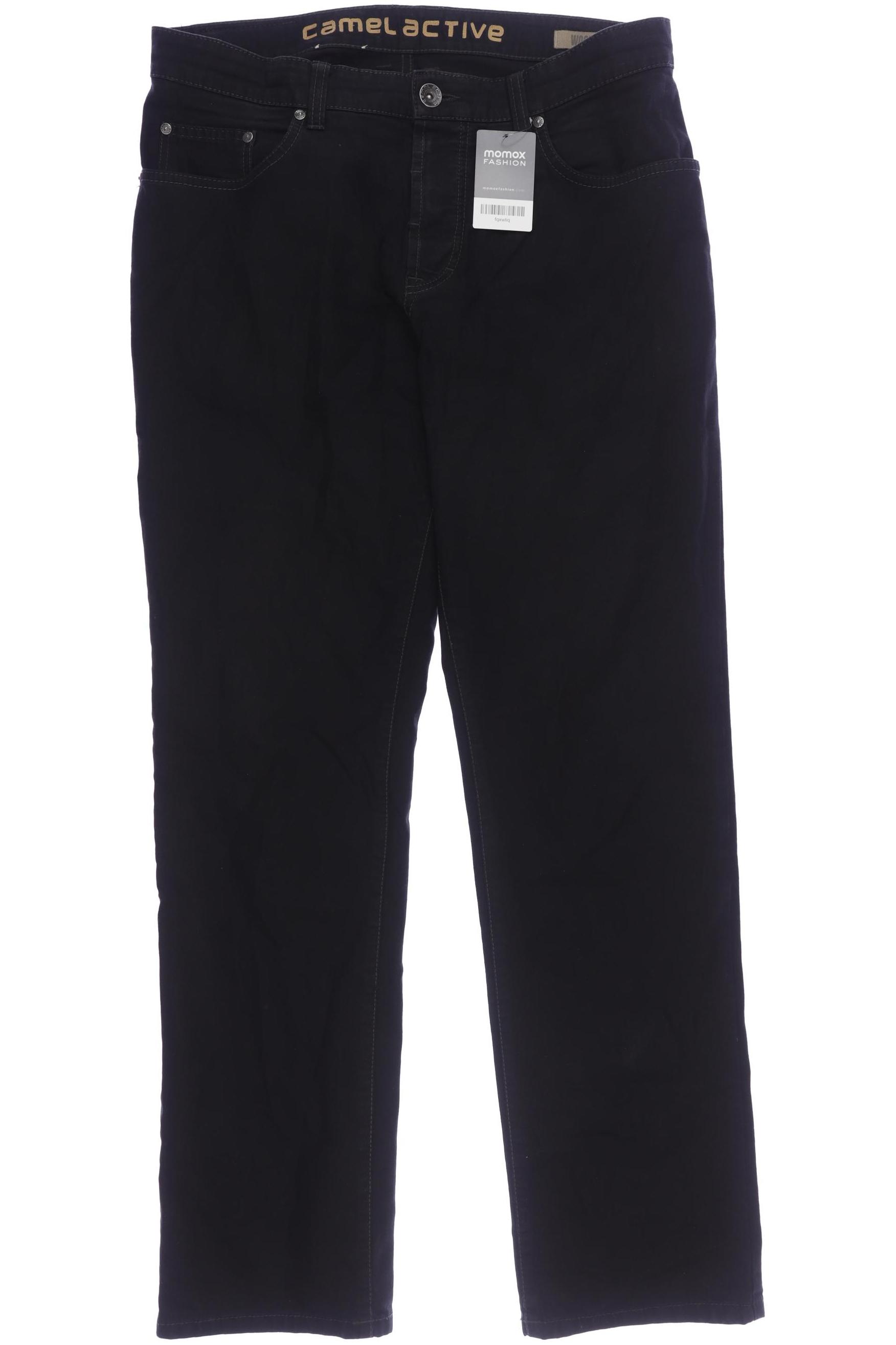 

camel active Herren Jeans, schwarz, Gr. 35
