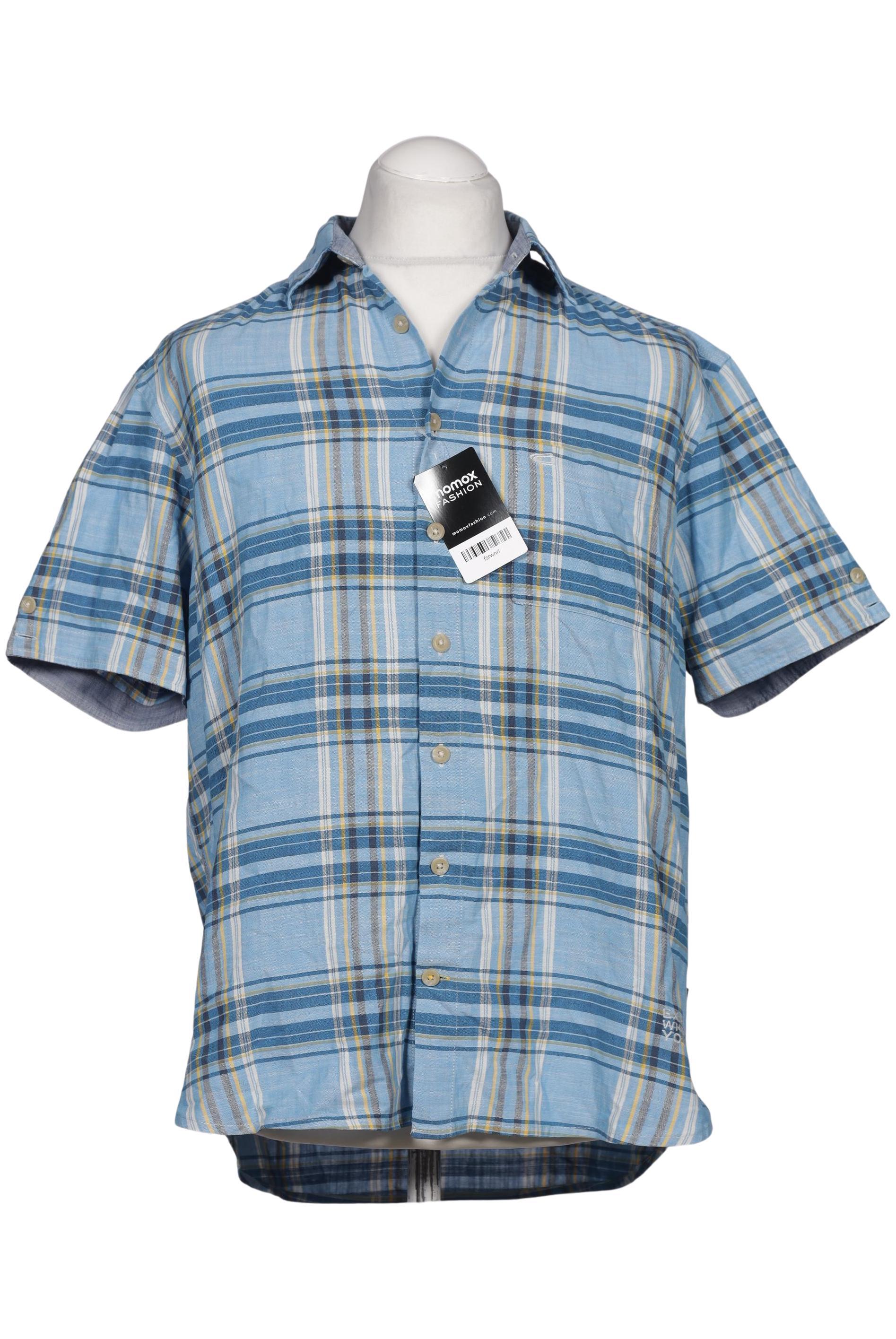 

camel active Herren Hemd, blau, Gr. 52