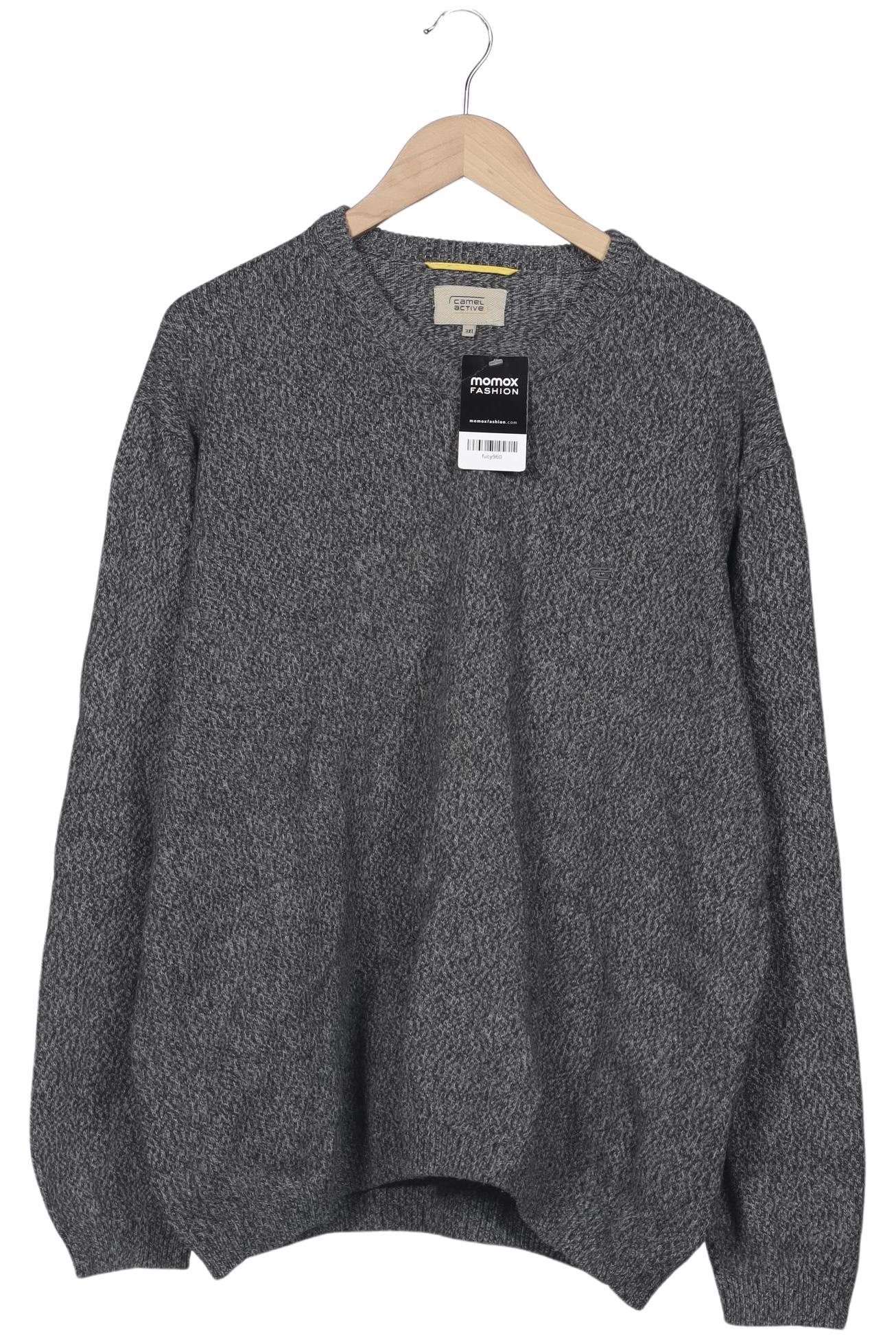 

camel active Herren Pullover, grau, Gr. 58