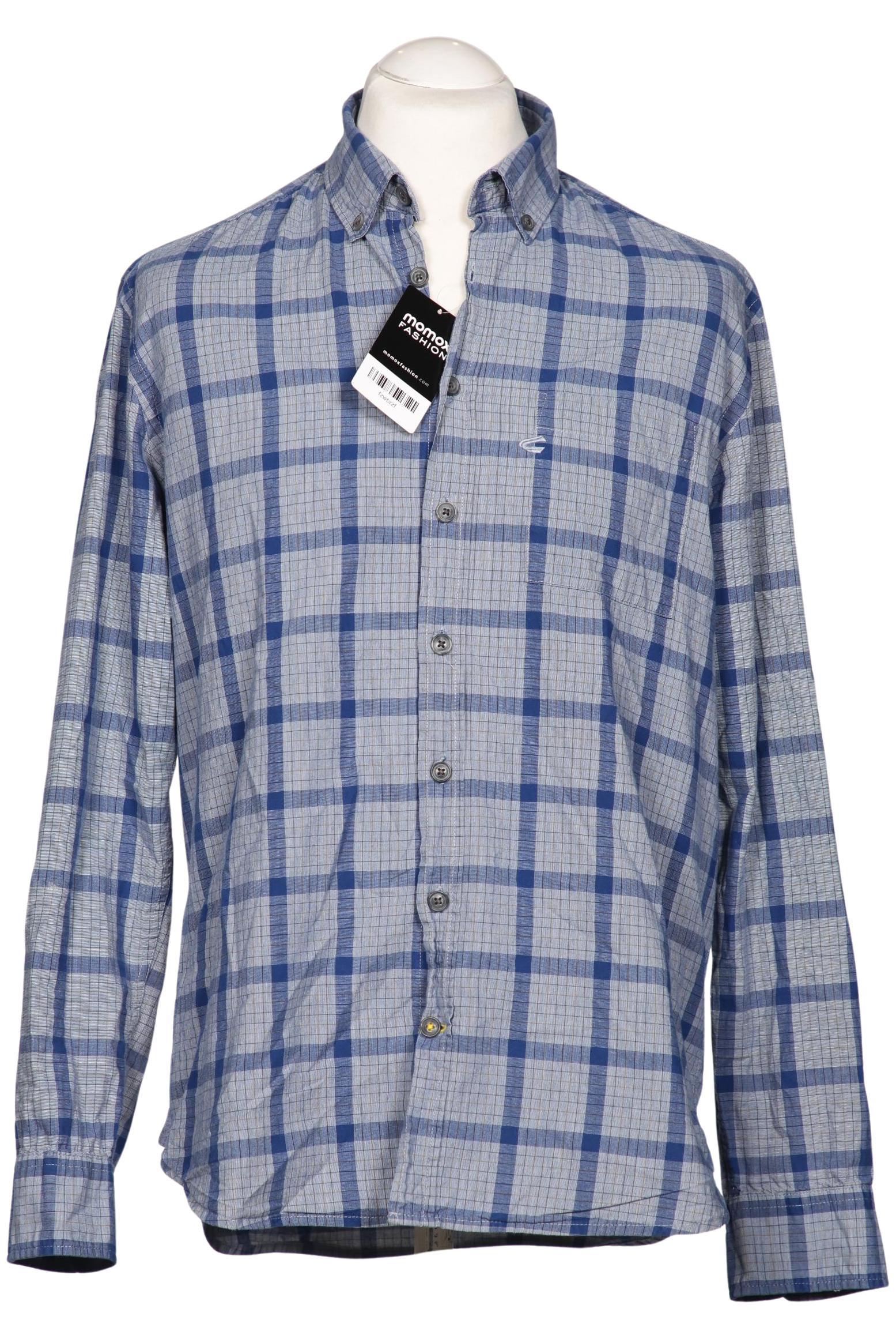 

camel active Herren Hemd, hellblau, Gr. 52