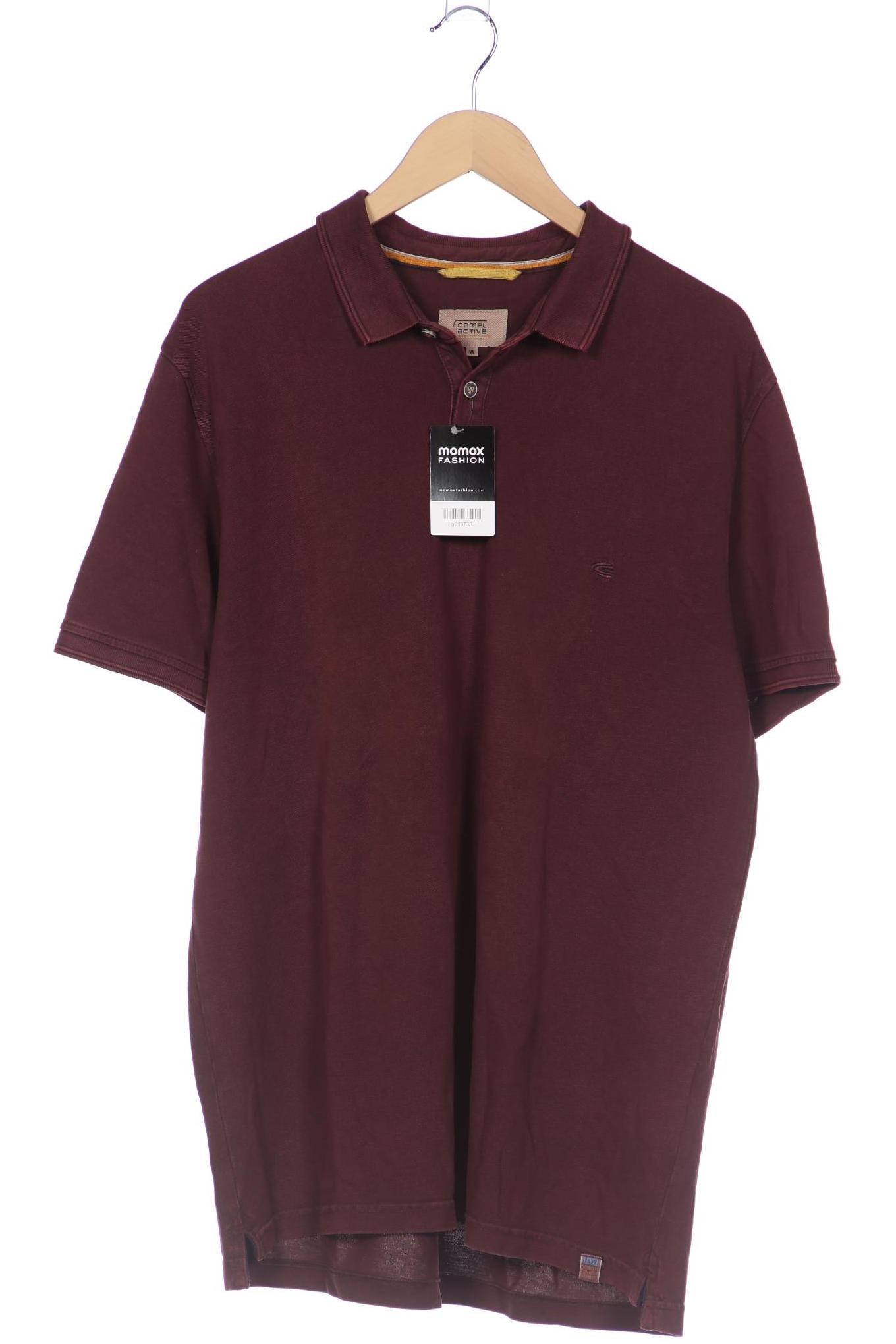 

camel active Herren Poloshirt, bordeaux, Gr. 54