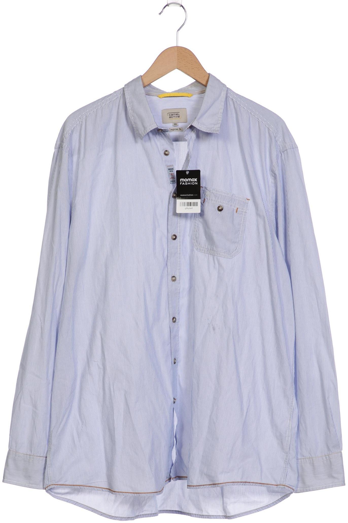 

camel active Herren Hemd, hellblau, Gr. 56