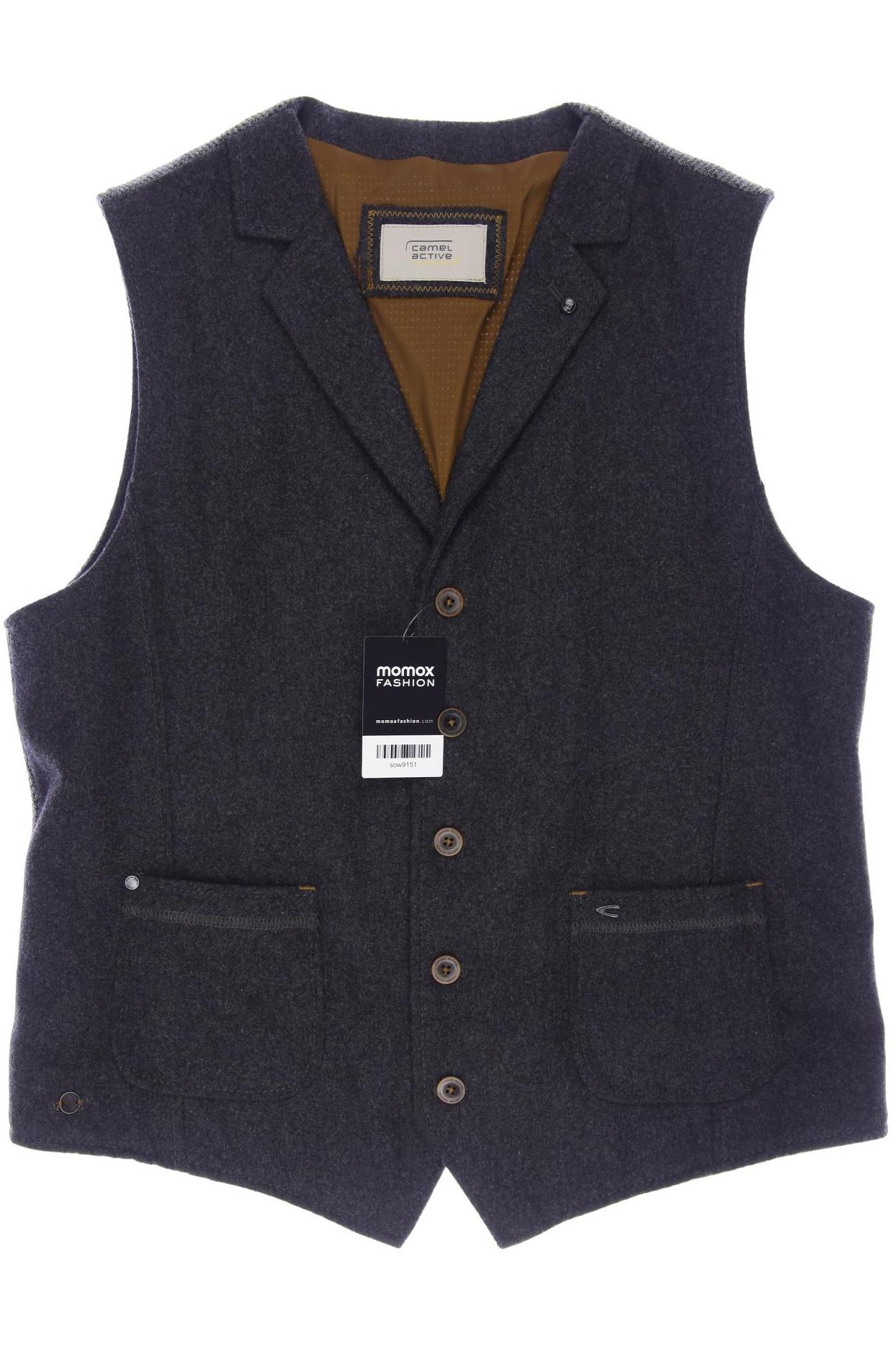 

camel active Herren Weste, grau, Gr. 52