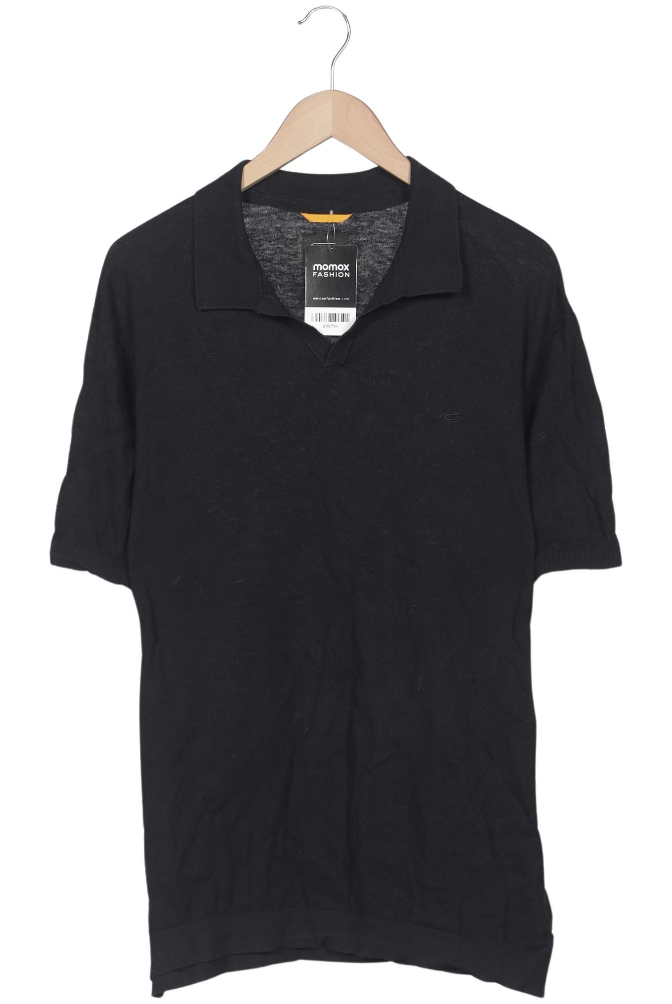 

camel active Herren Poloshirt, schwarz, Gr. 56