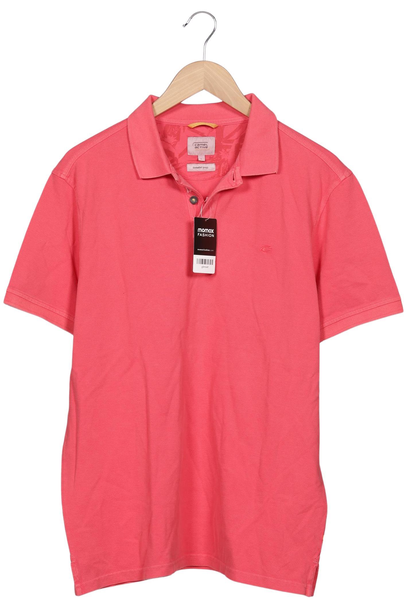 

camel active Herren Poloshirt, pink, Gr. 52