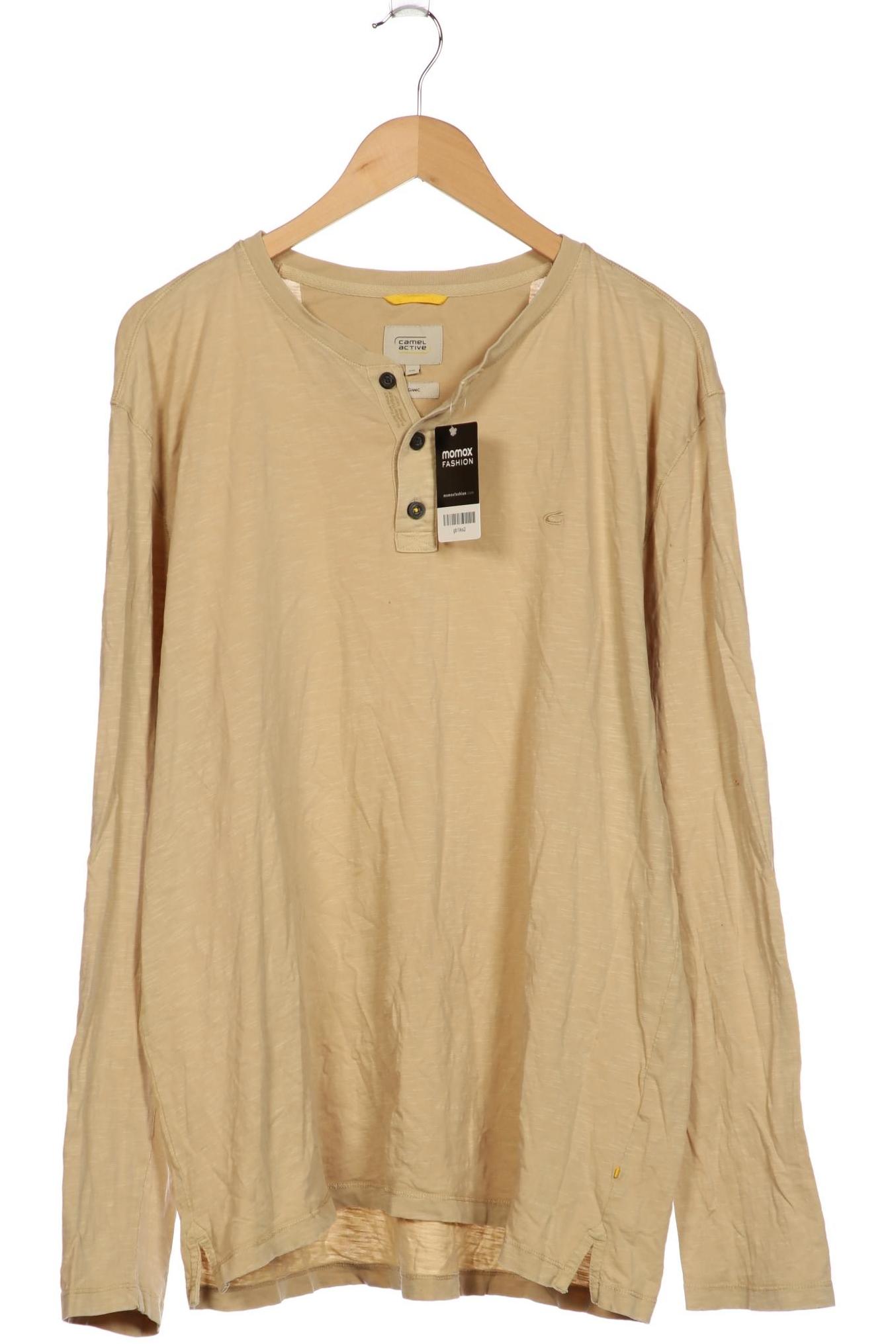 

camel active Herren Langarmshirt, beige, Gr. 56