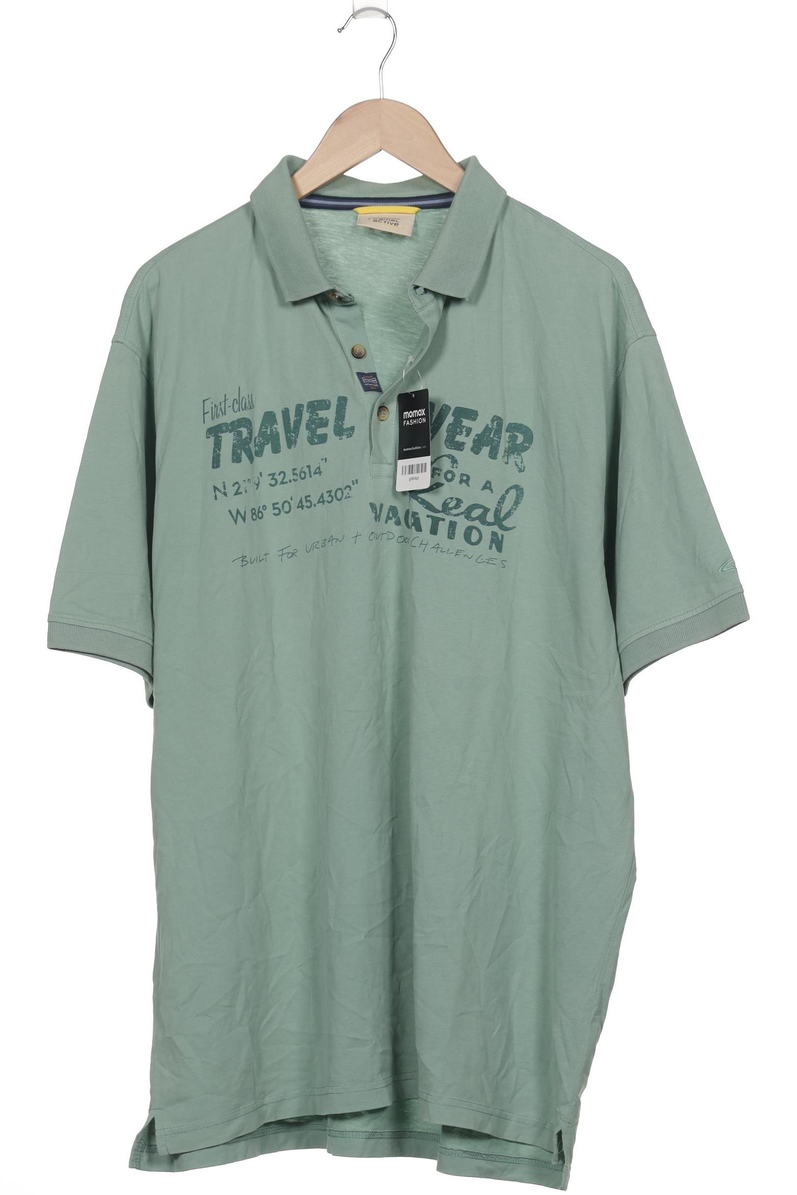 

camel active Herren Poloshirt, grün, Gr. 56