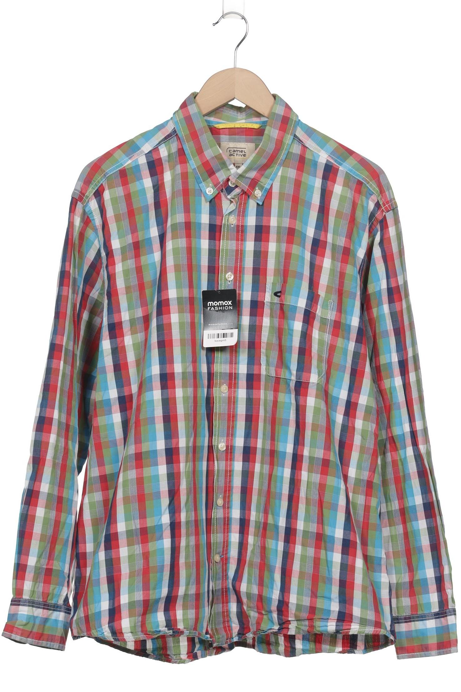 

camel active Herren Hemd, mehrfarbig, Gr. 56